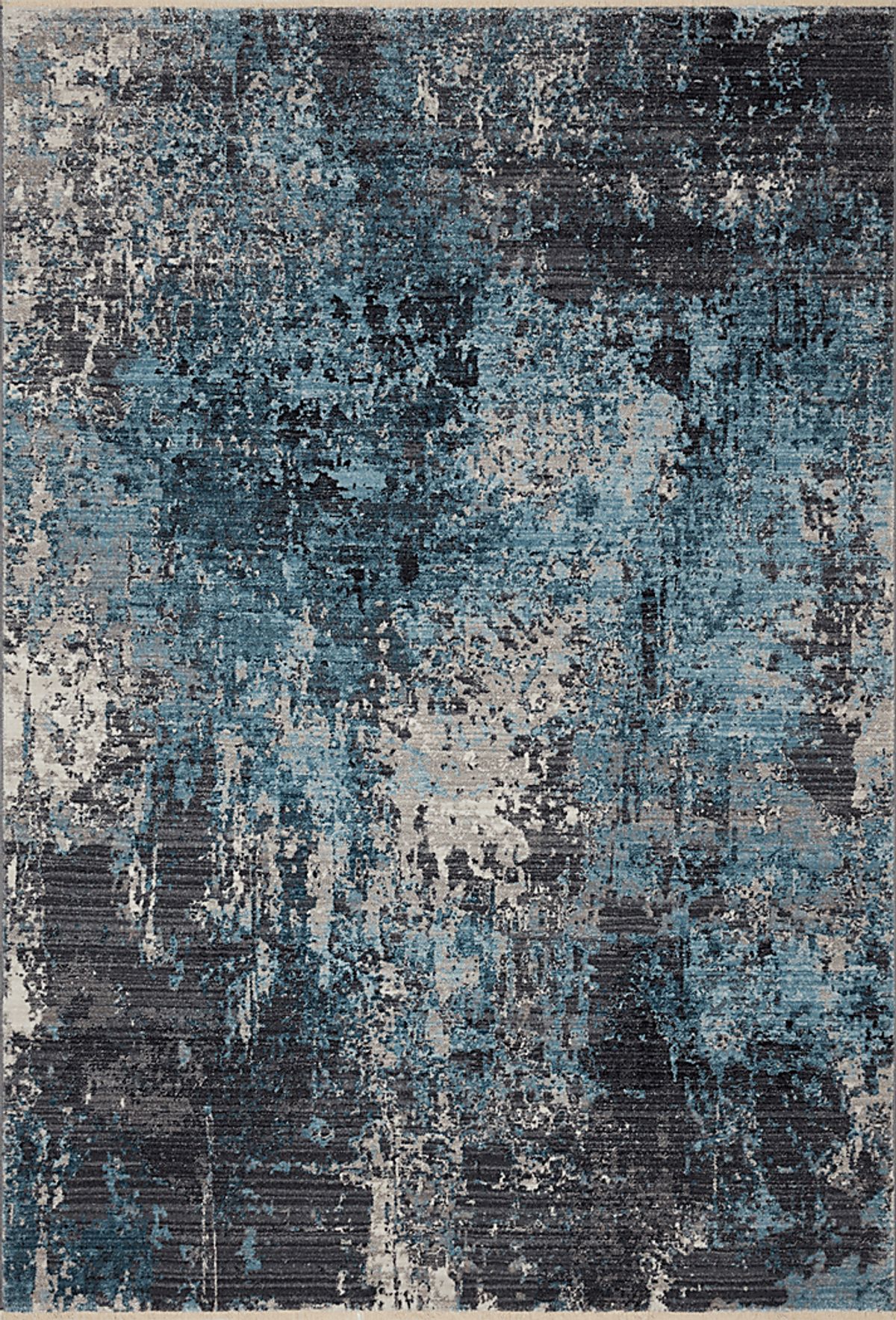 Mystic Way Blue Rug | Rooms to Go