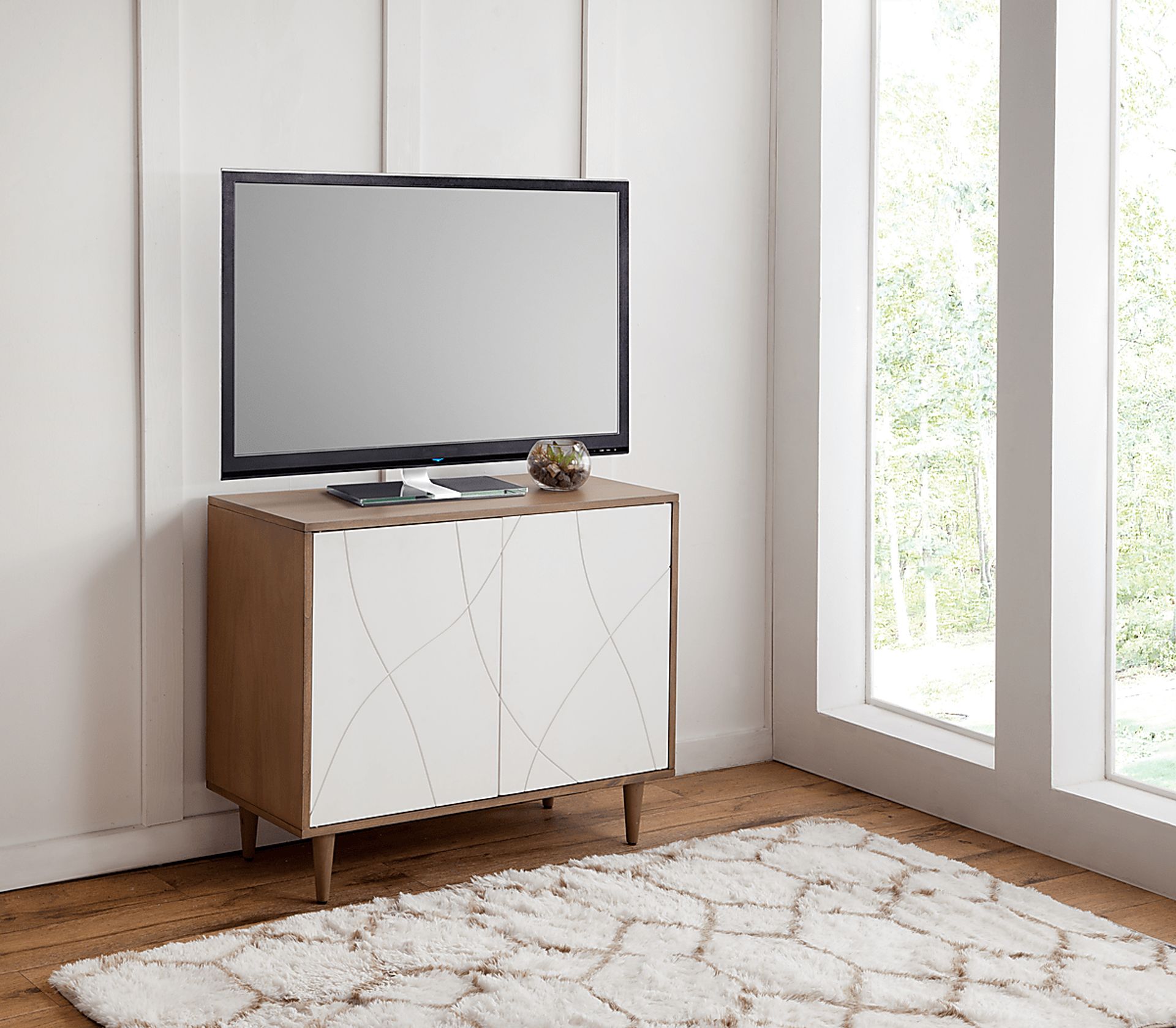 Naavid Natural Accent Cabinet - Image 3