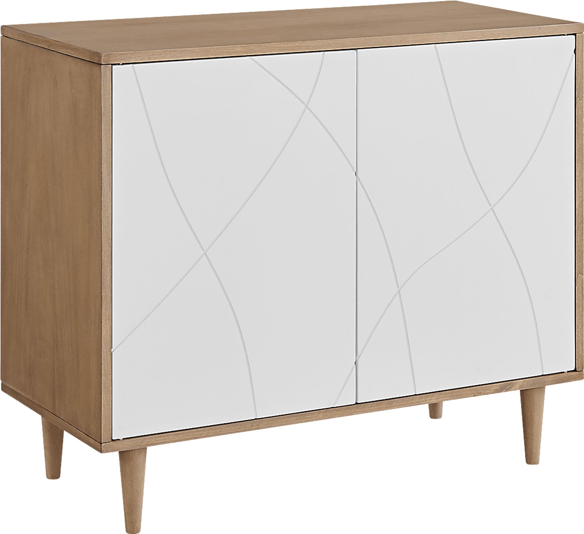 Naavid Natural Accent Cabinet - Image 1