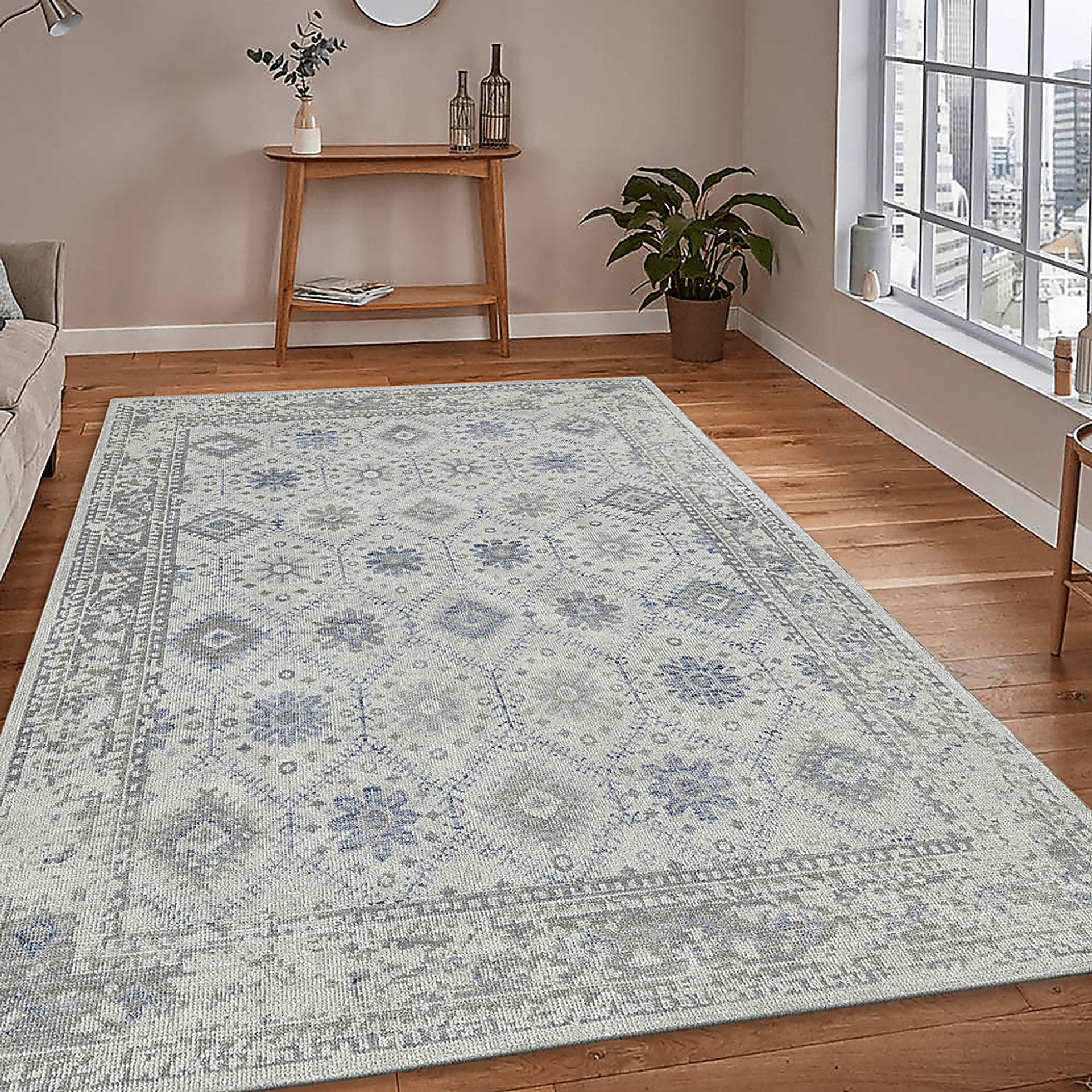 Nabhi Light Gray 10' x 14' Rug - Image 2