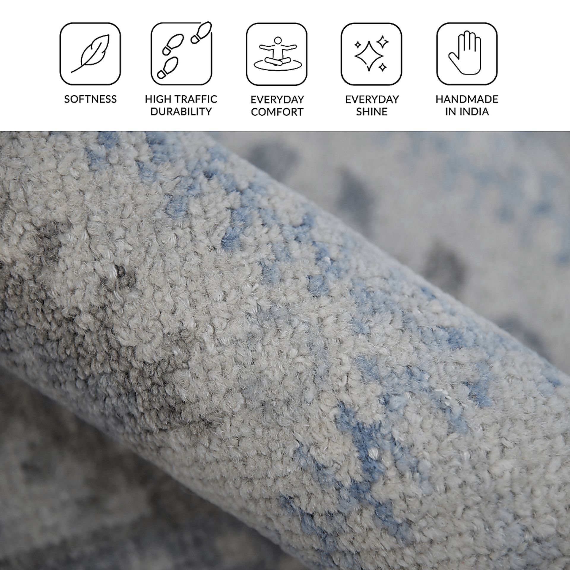 Nabhi Light Gray 10' x 14' Rug - Image 5