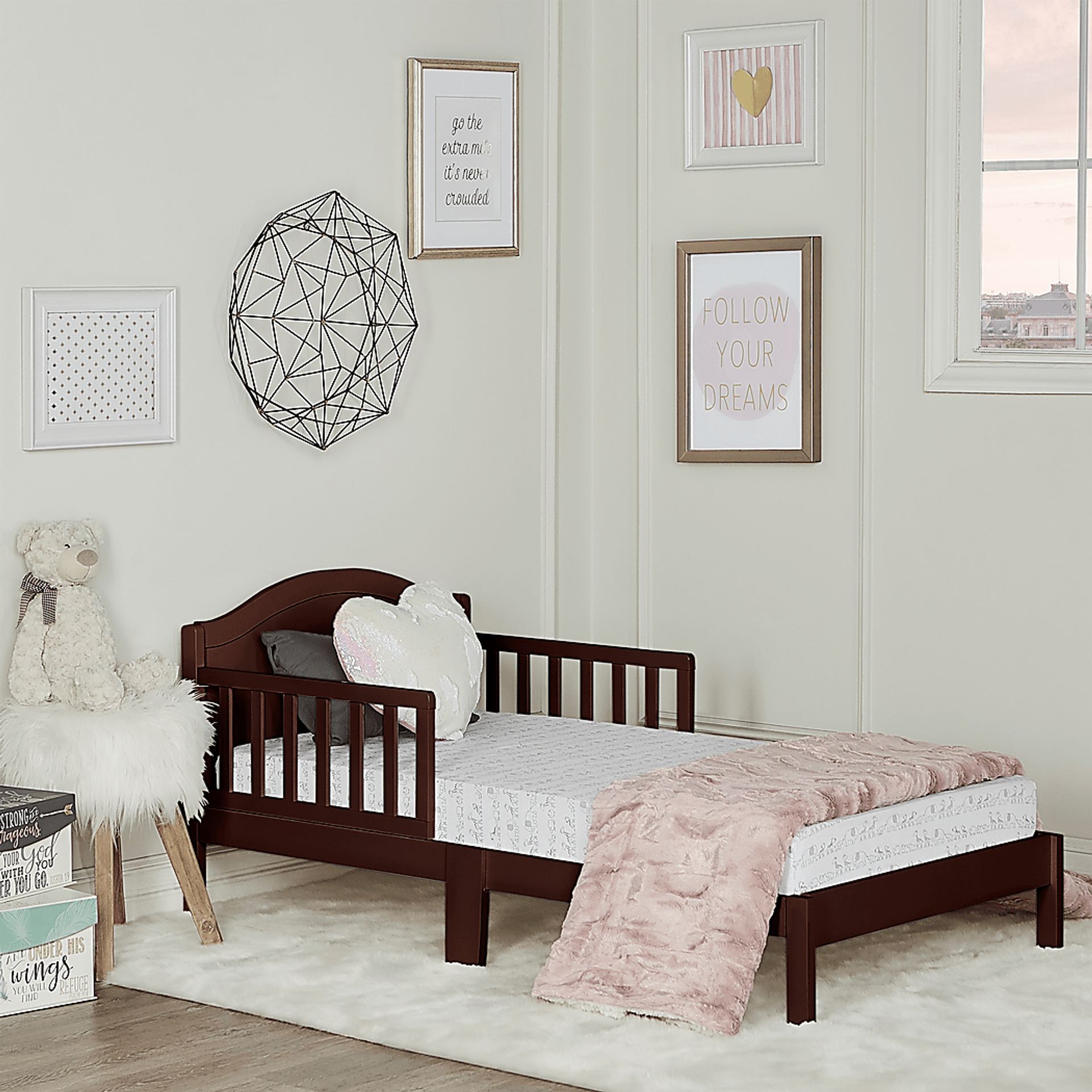 Nadeline Espresso Toddler Bed - Image 5