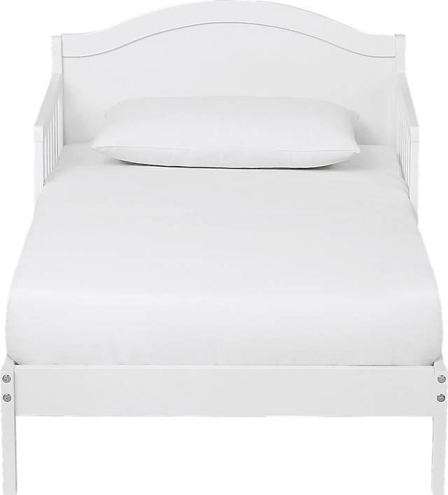 Nadeline White Toddler Bed - Thumbnail - Image 2