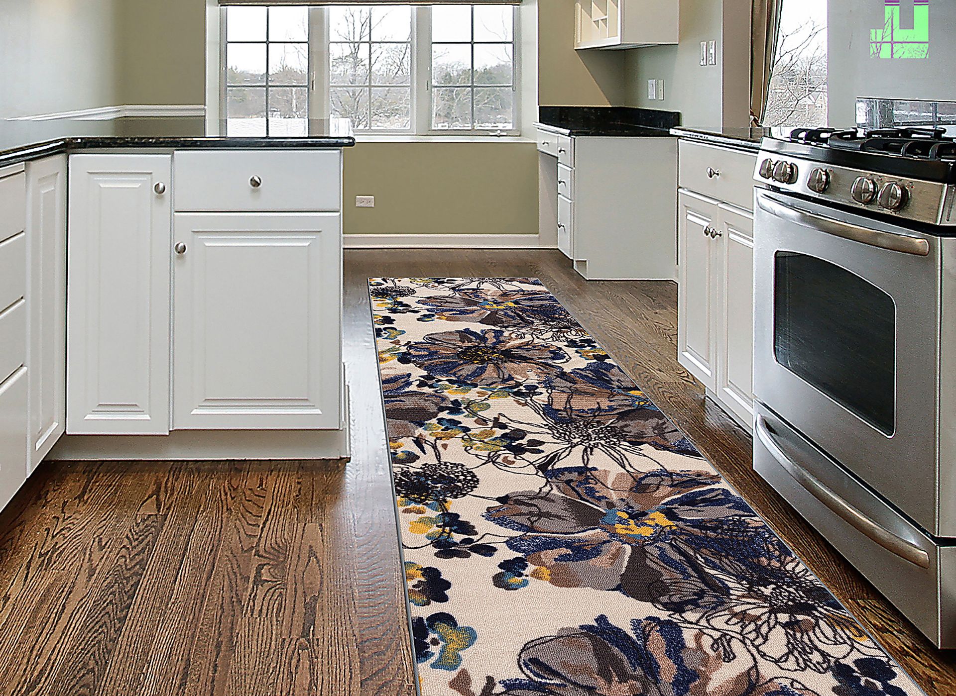 Nadelyn Cream 2' x 7' Runner Rug - Image 3
