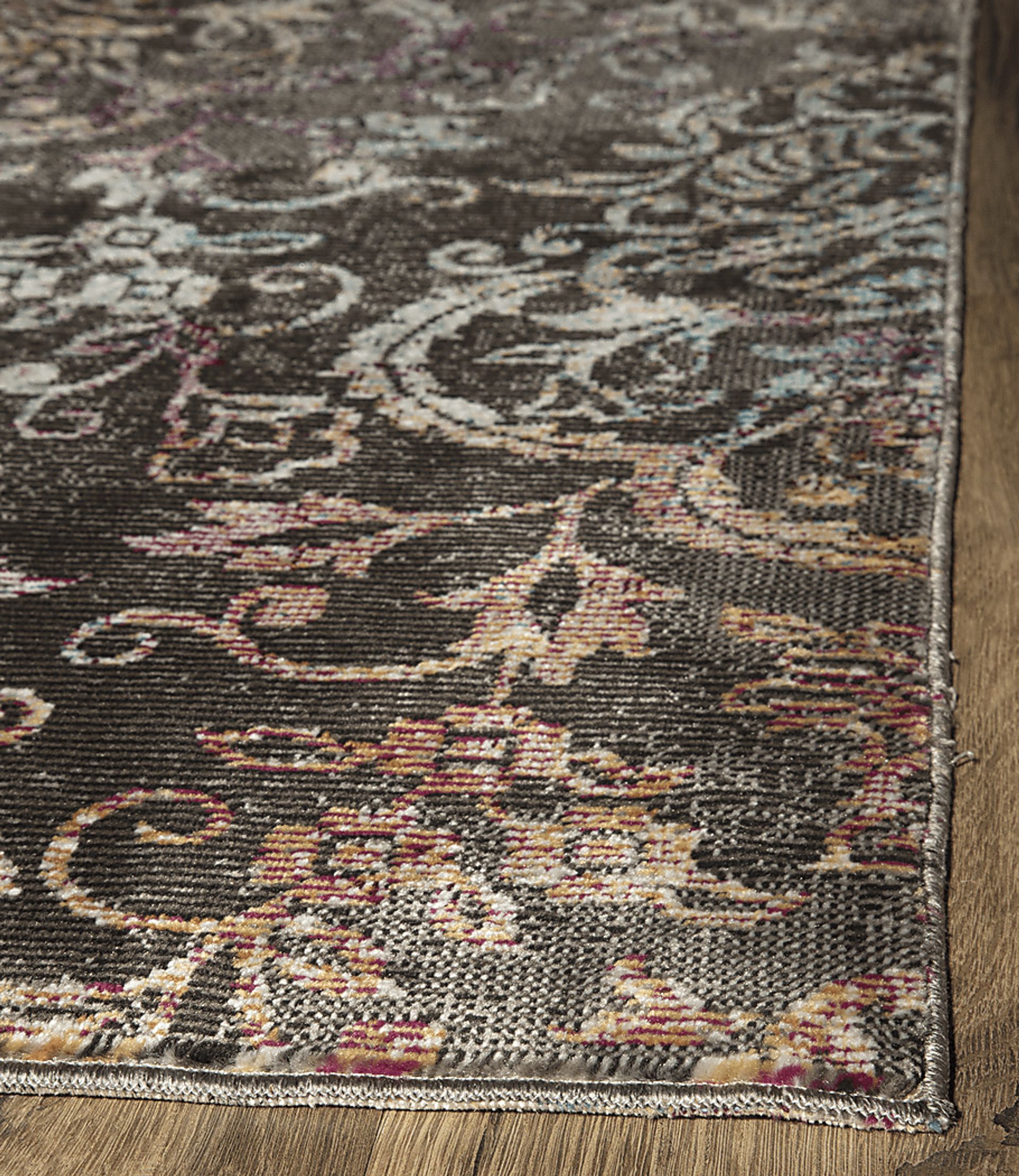 Nadette Charcoal 5' x 7' Rug - Image 2