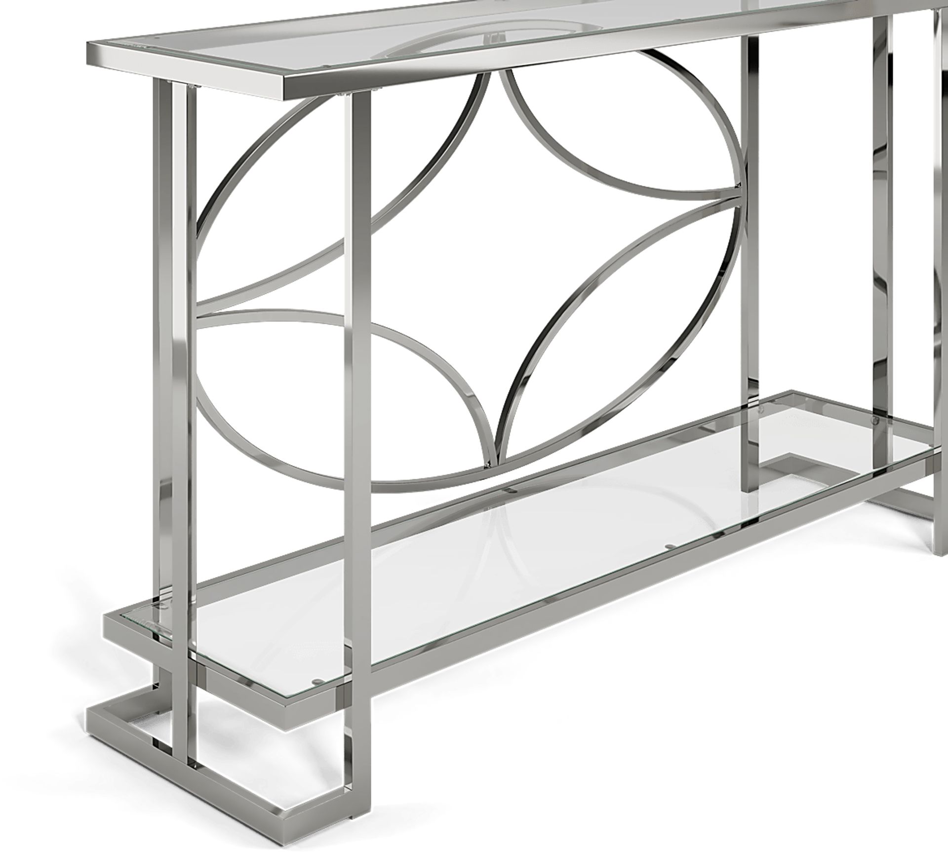 Nadine Silver Sofa Table - Image 3