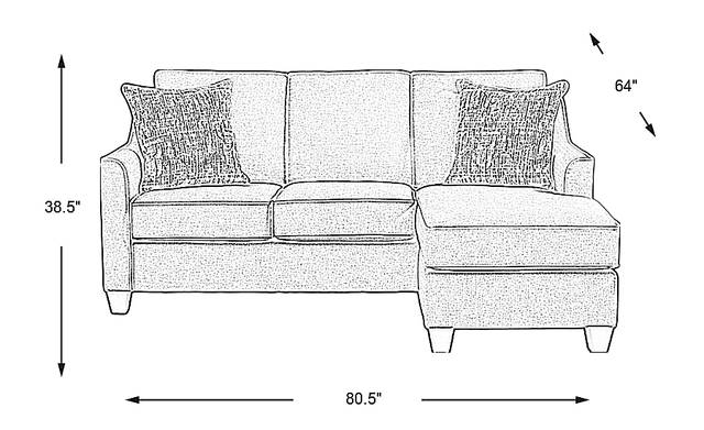 Dimension Image. Please refer to the Dimension Tab on this page for dimension details.