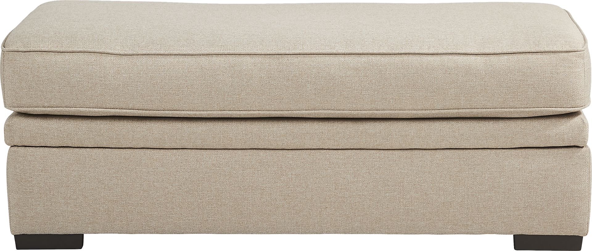 Nadler Khaki Storage Cocktail Ottoman - Image 2