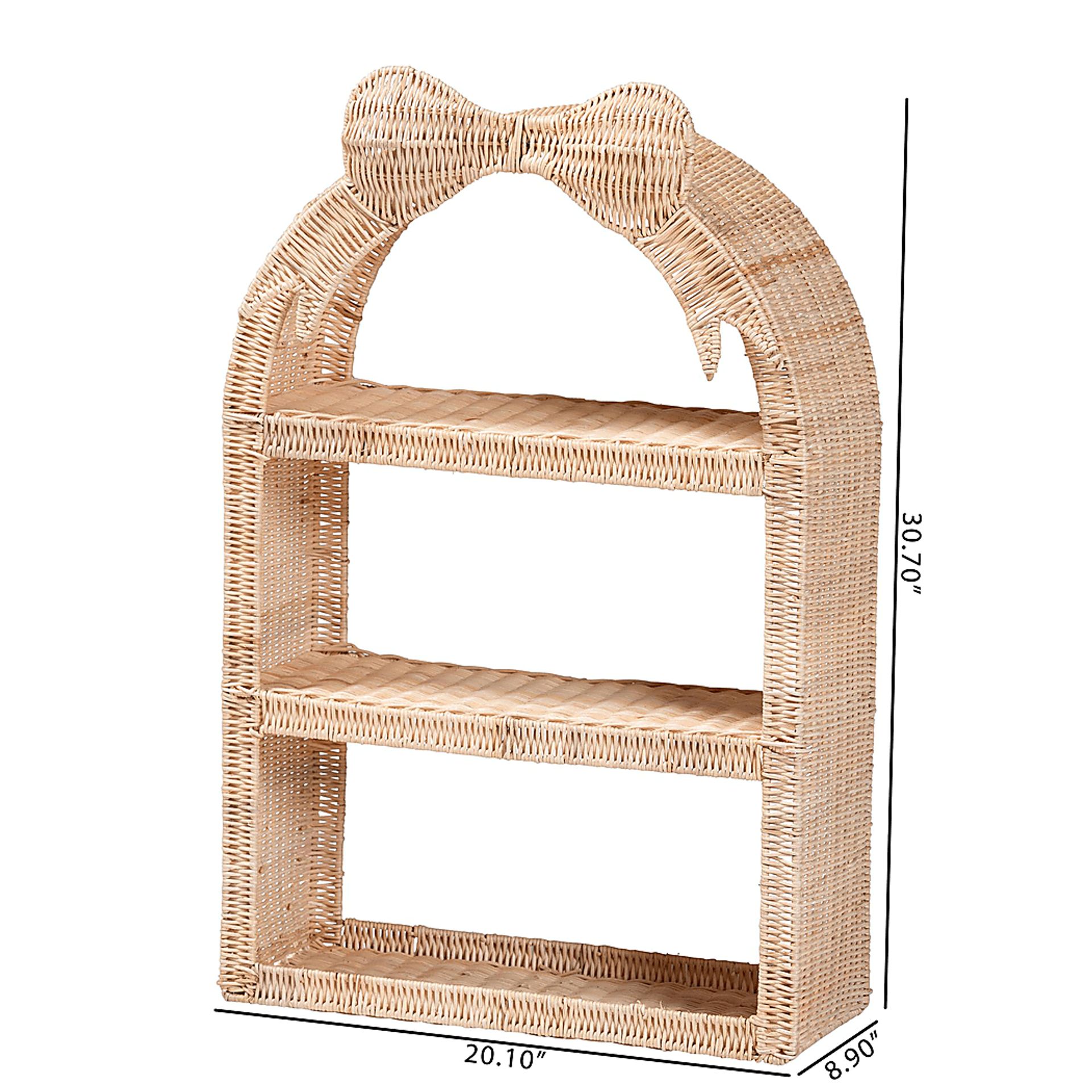 Nado Light Brown Wall Shelf - Image 5