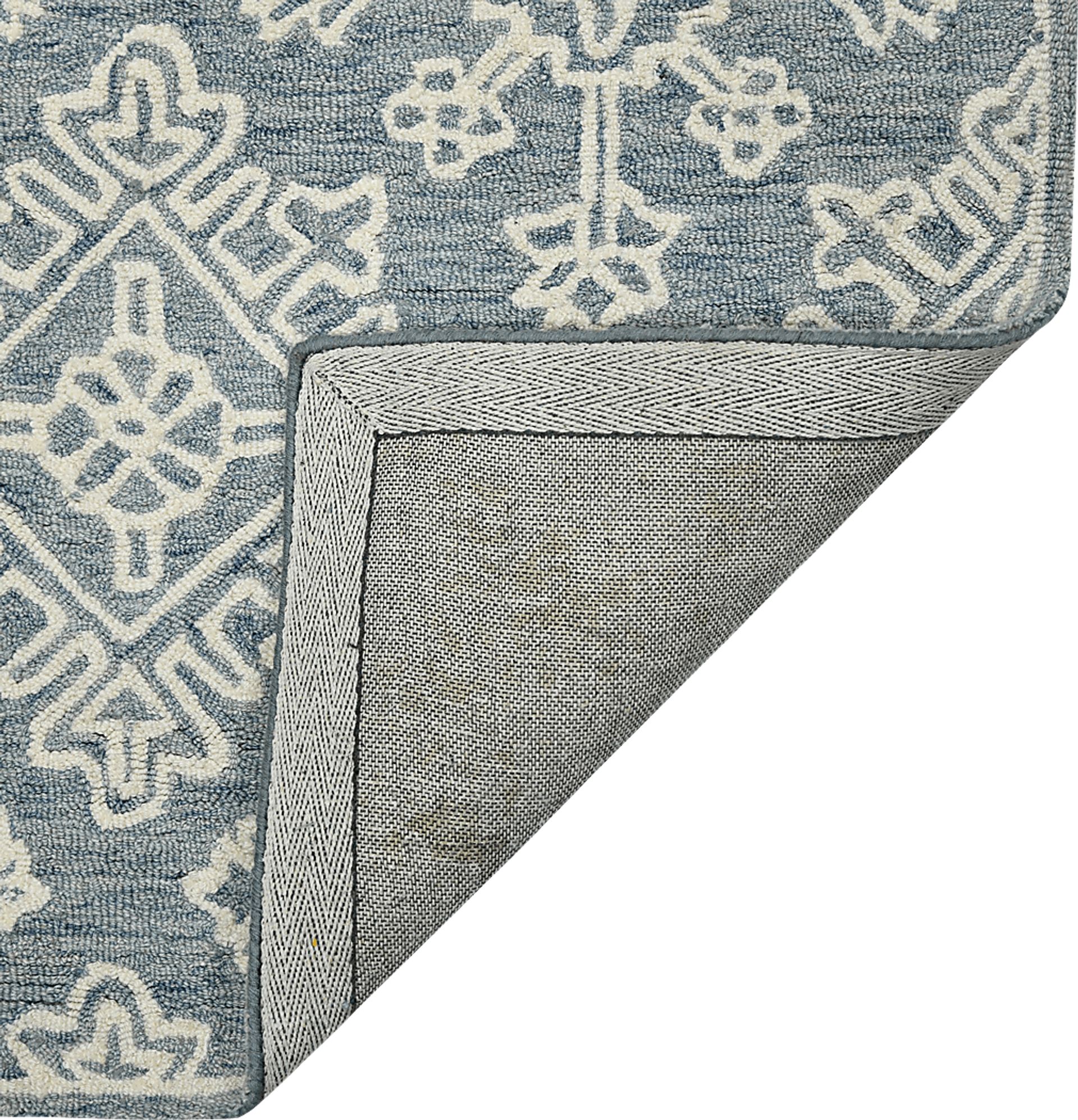 Nadra Blue 5' x 7'6 Rug - Image 8