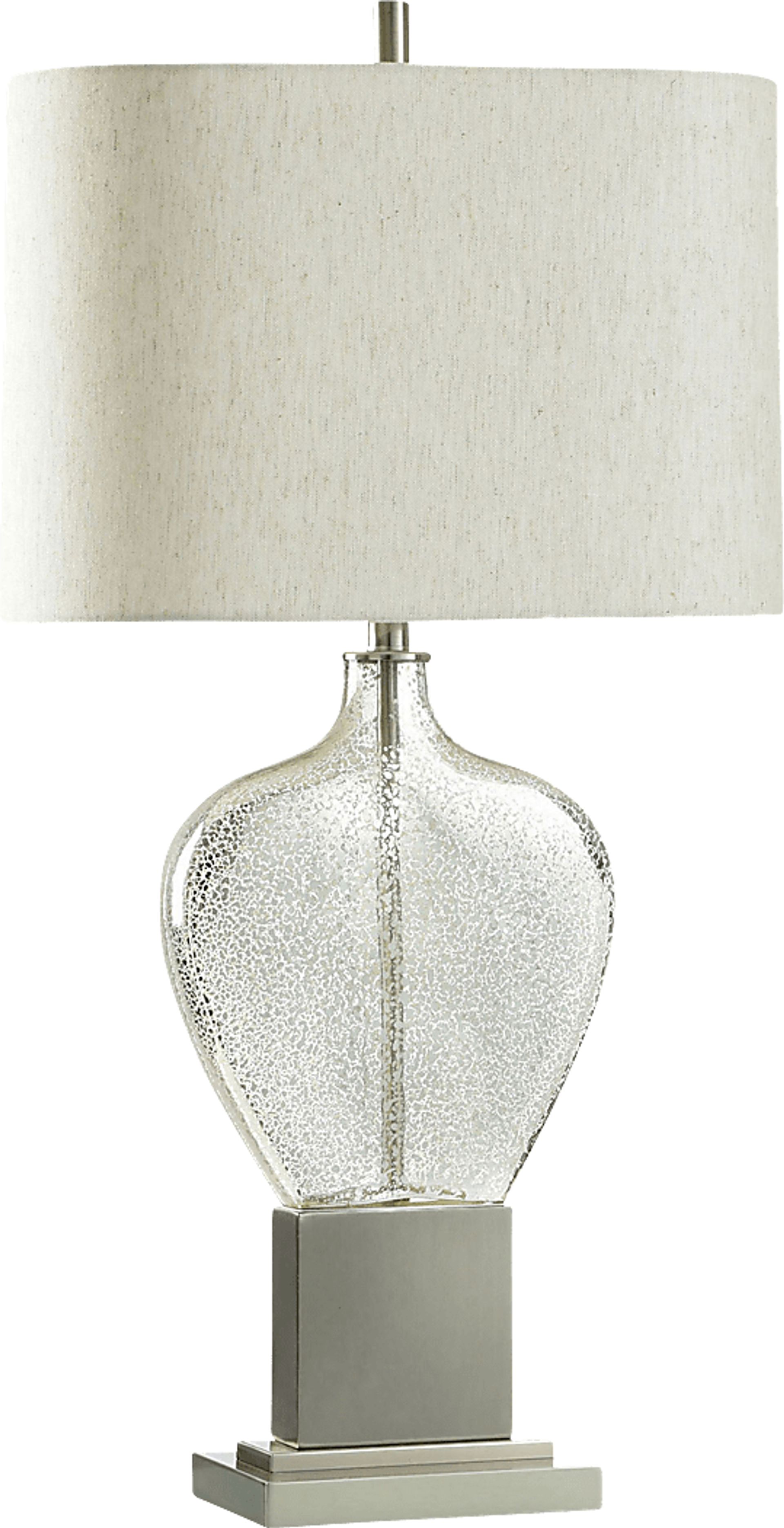 Naethan Silver Table Lamp - Image 1