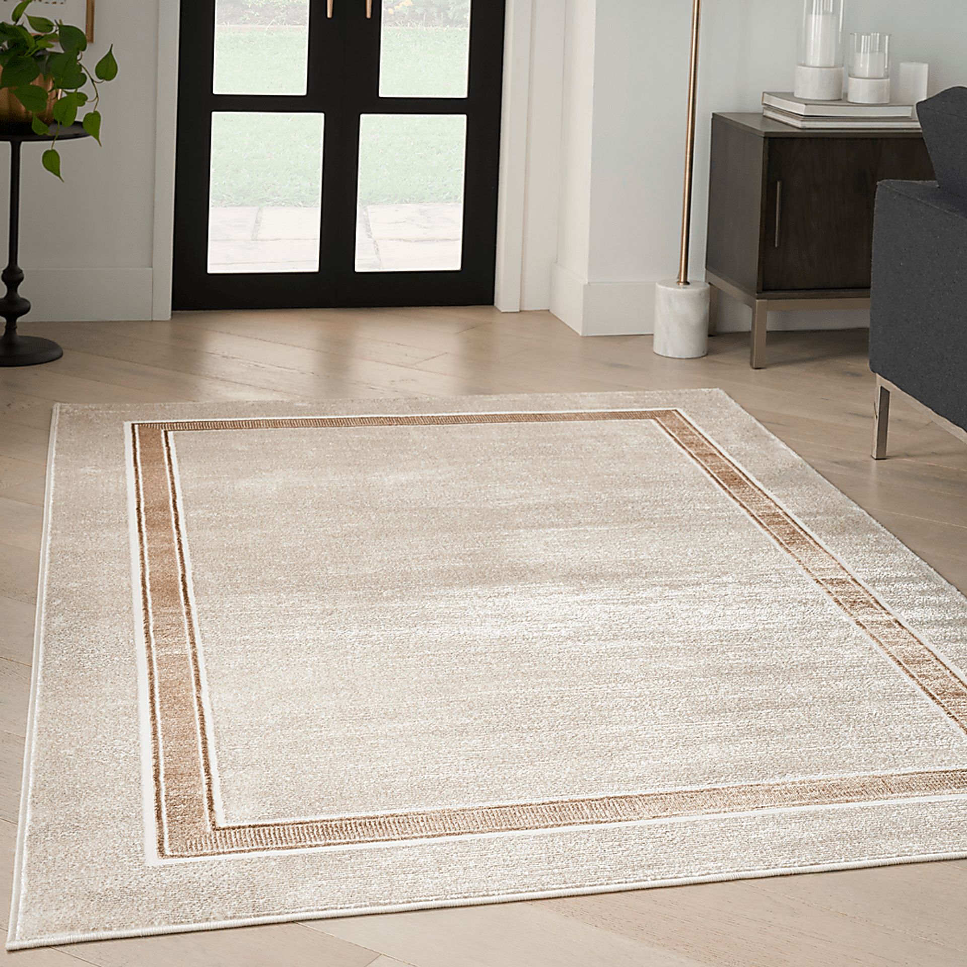 Naexi Ivory/Cream 9' x 12' Rug - Image 2