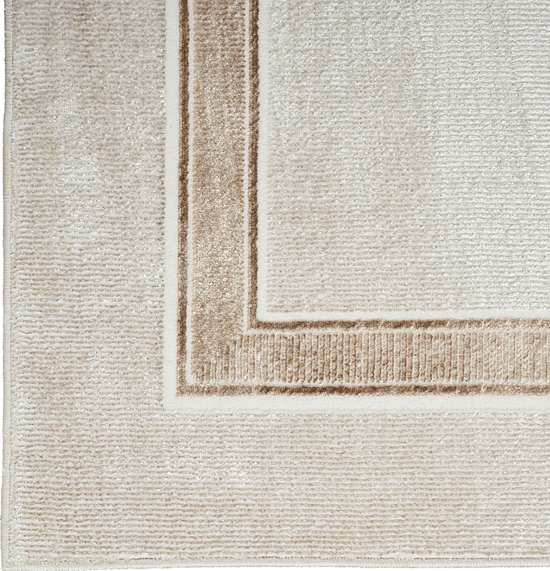 Naexi Ivory/Cream 9' x 12' Rug - Image 7