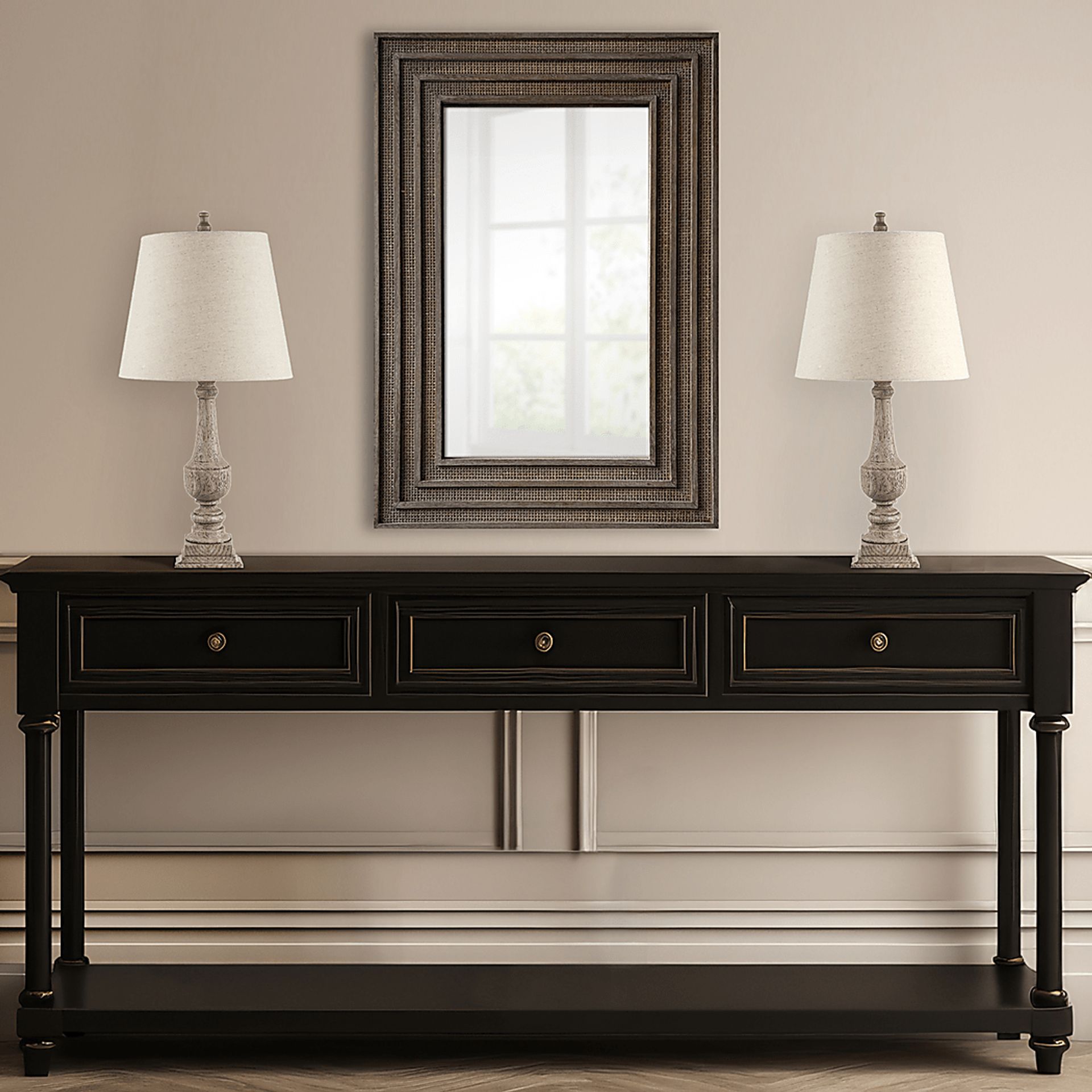 Nafa Cave Gray Lamp, Set of 2 - Image 10