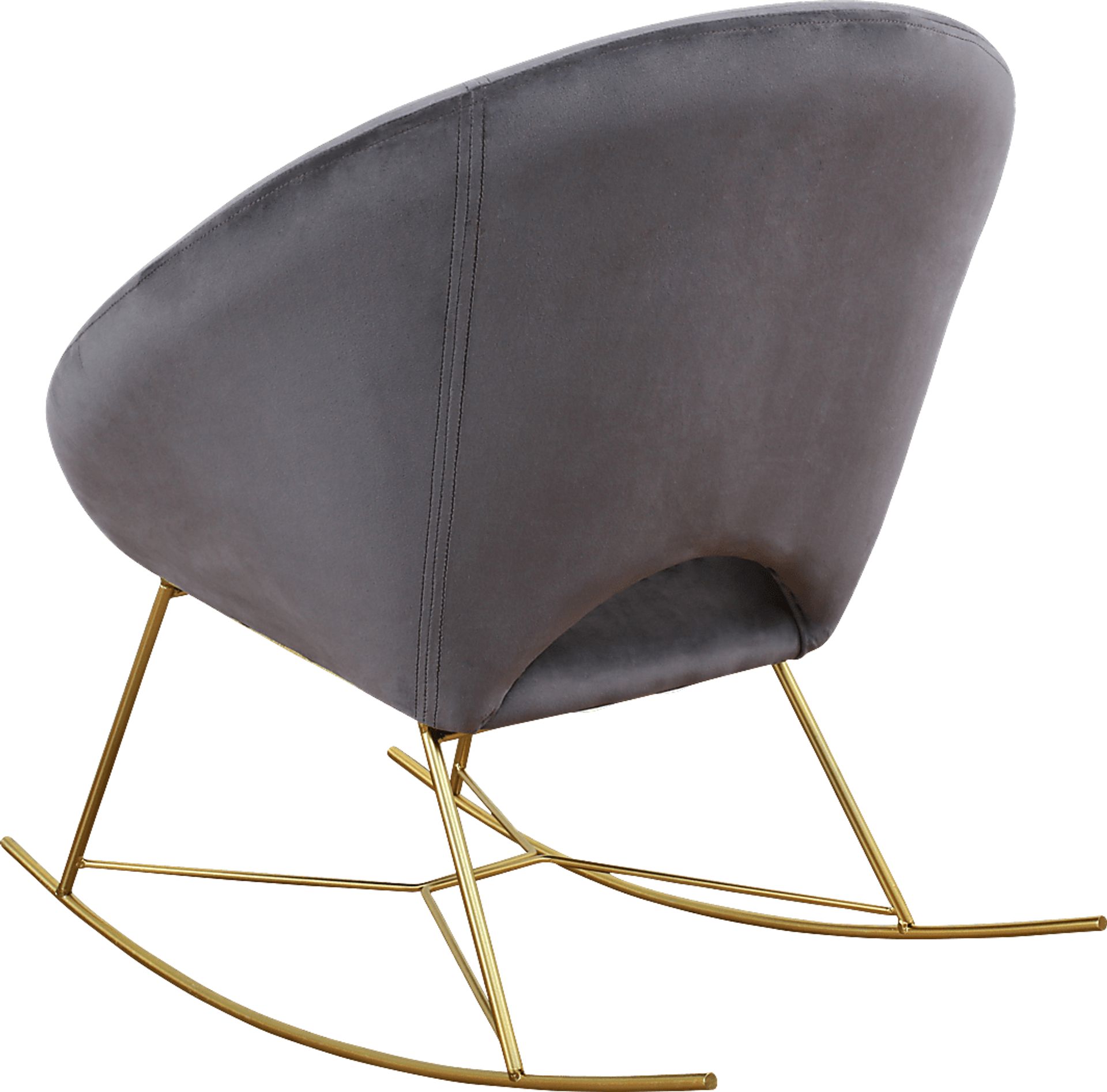 Nagel Gray Rocker Chair - Image 3
