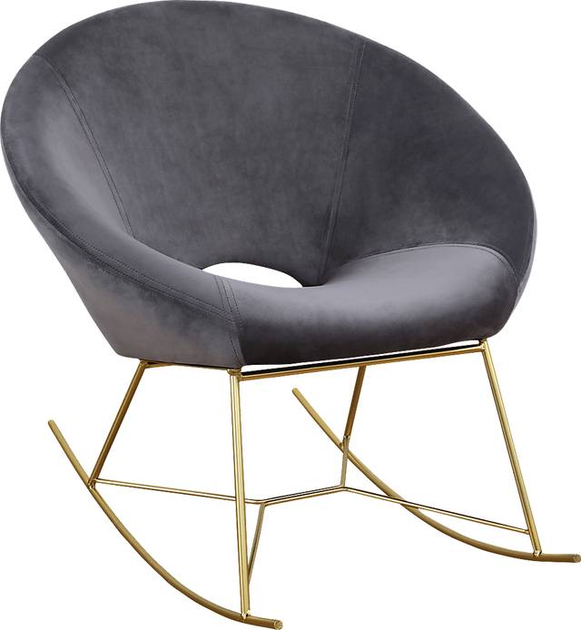 Nagel Gray Rocker Chair - Thumbnail - Image 1