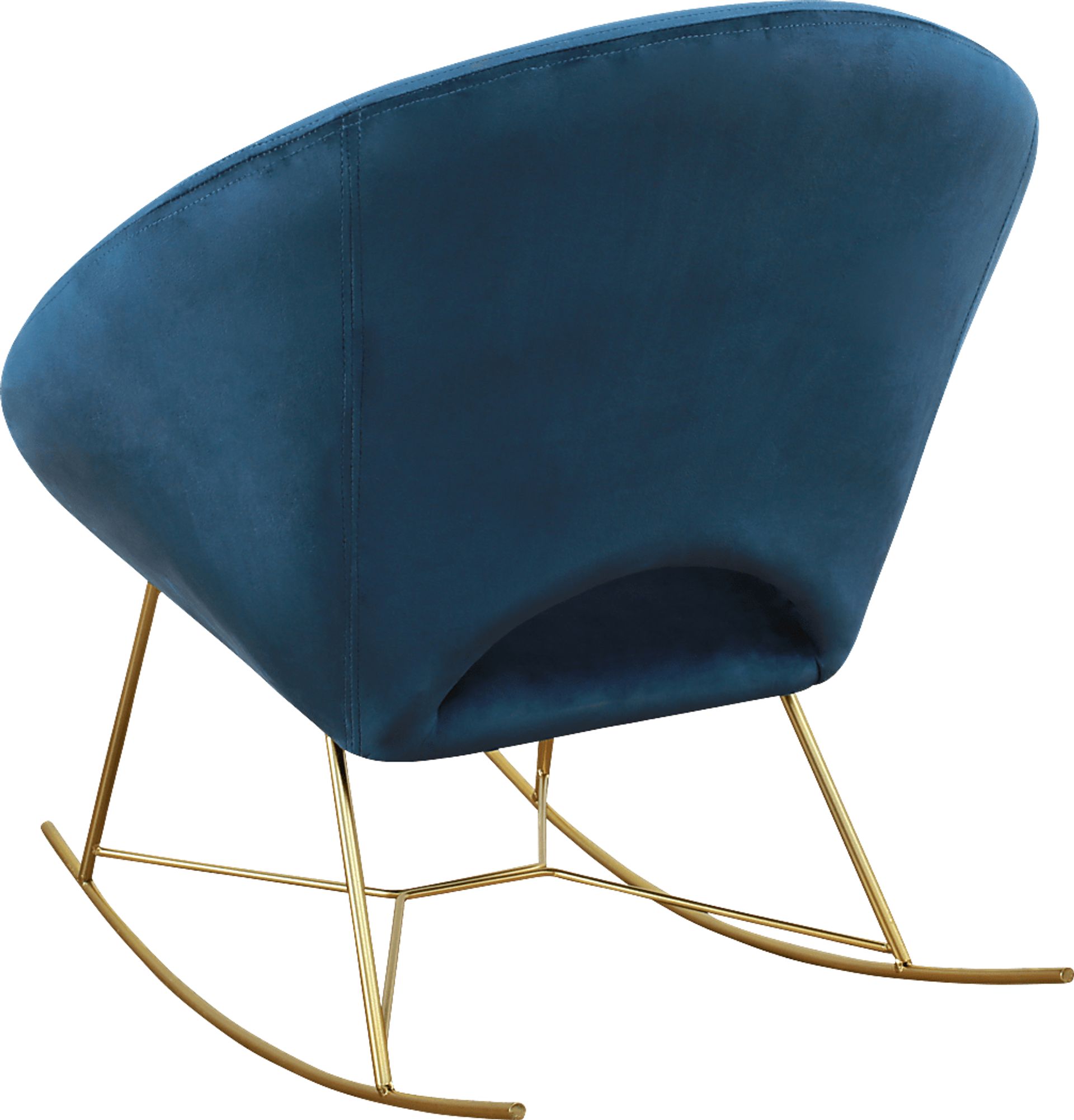 Nagel Navy Rocker Chair - Image 3