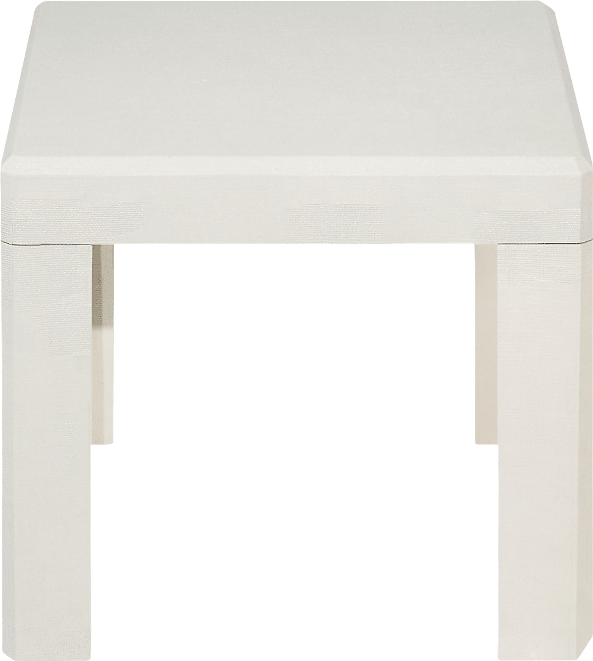 Nahaz White End Table - Image 5