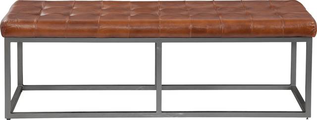 Nahida Brown Accent Bench - Thumbnail - Image 5