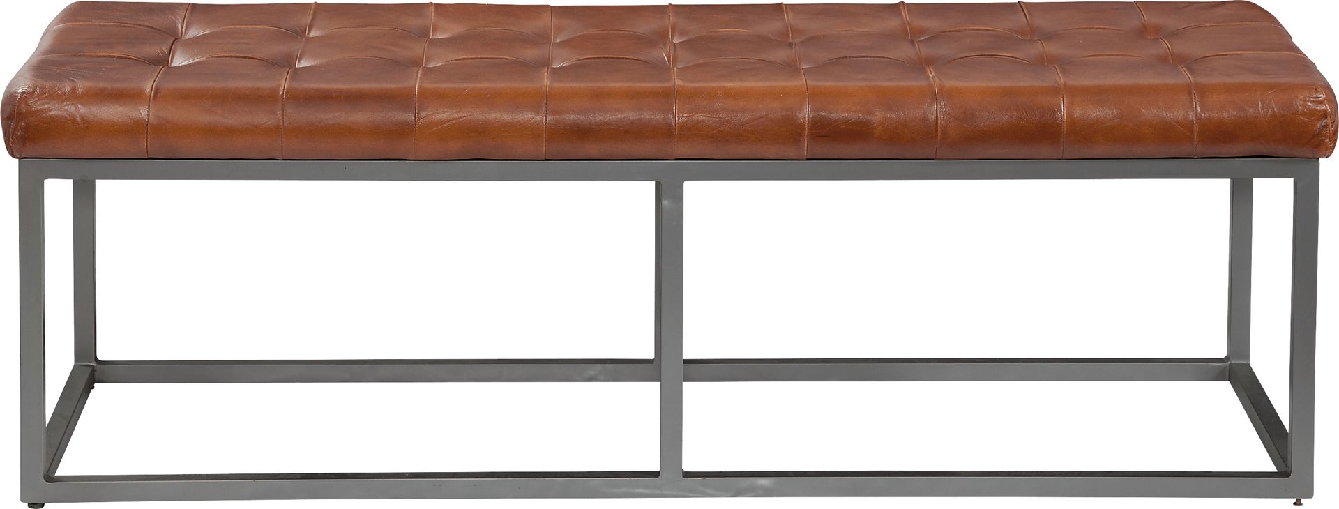 Nahida Brown Accent Bench - Image 5