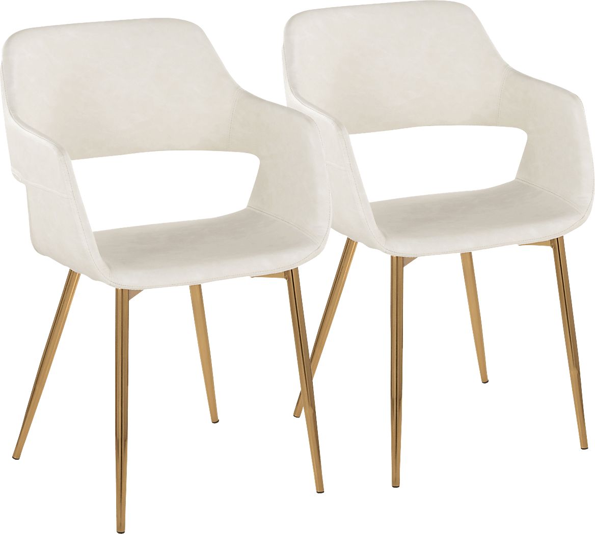 Naibor I Cream Arm Chair, Set of 2