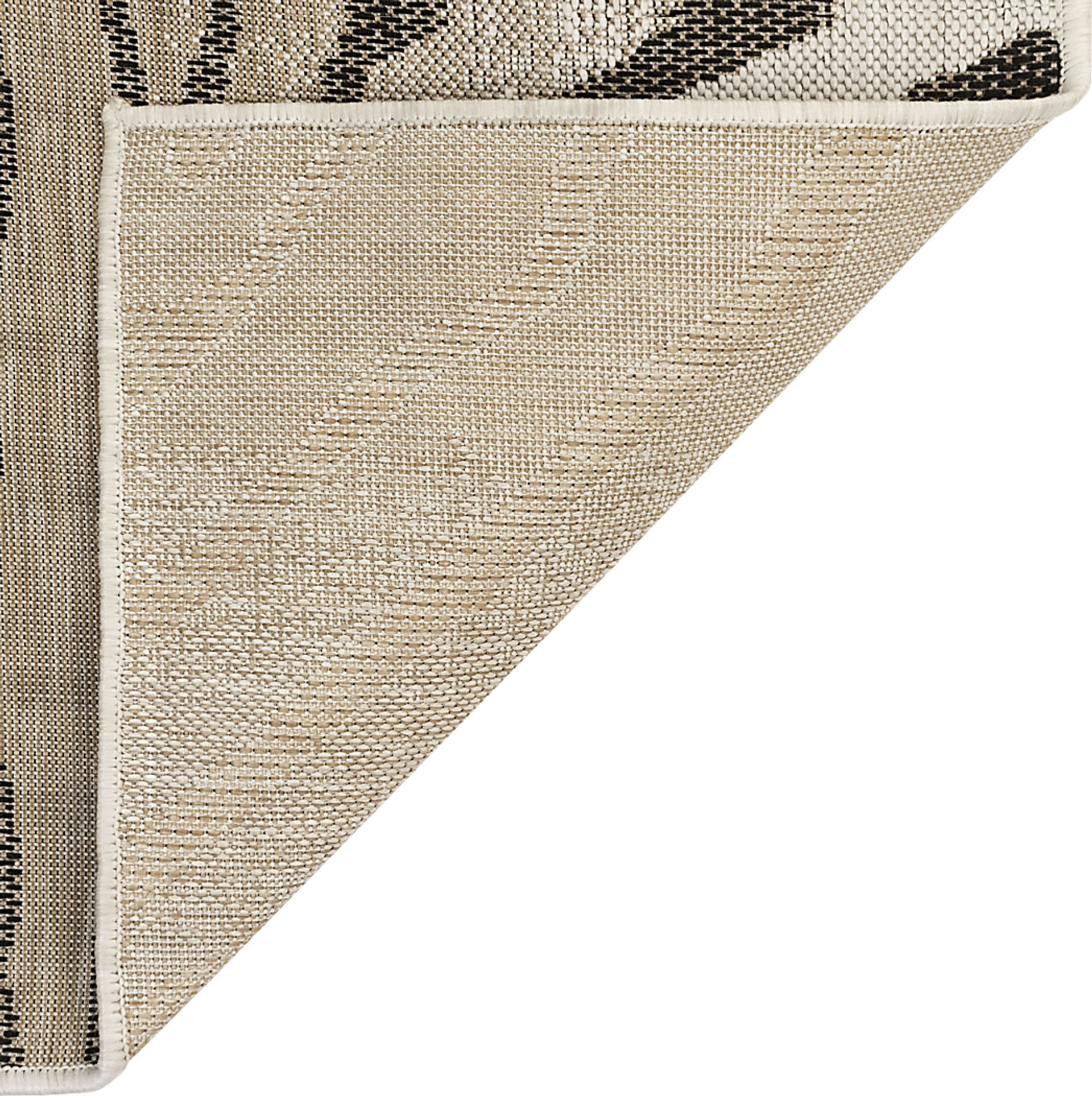 Naibury Beige 7'10 x 9'10 Indoor/Outdoor Rug - Image 4