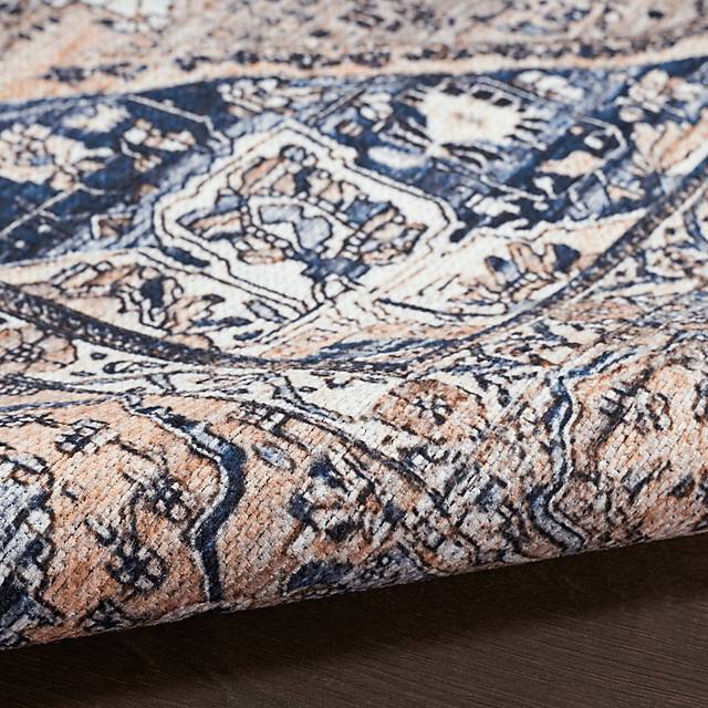 Naicia Blue 9'2 x 12' Rug - Thumbnail - Image 6