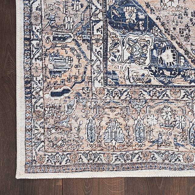 Naicia Blue 9'2 x 12' Rug - Thumbnail - Image 9