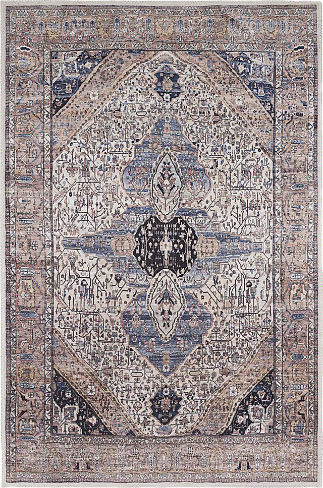 Naicia Blue 9'2 x 12' Rug - Thumbnail - Image 1