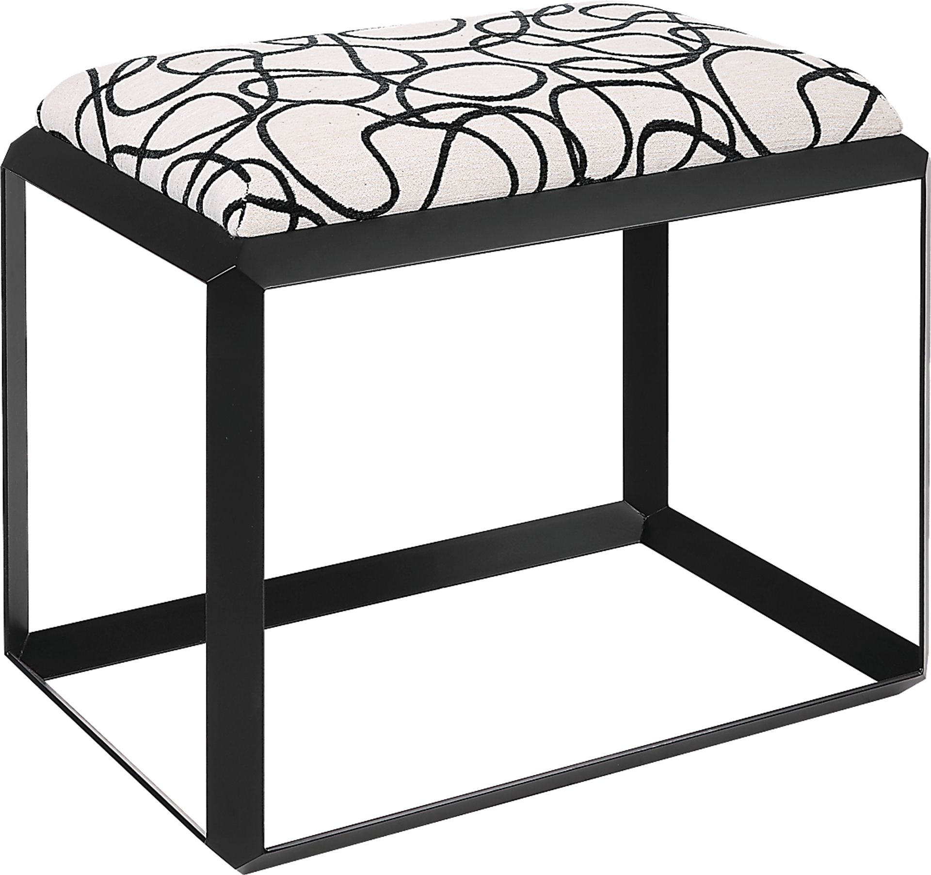 Naico Black Bench - Image 1