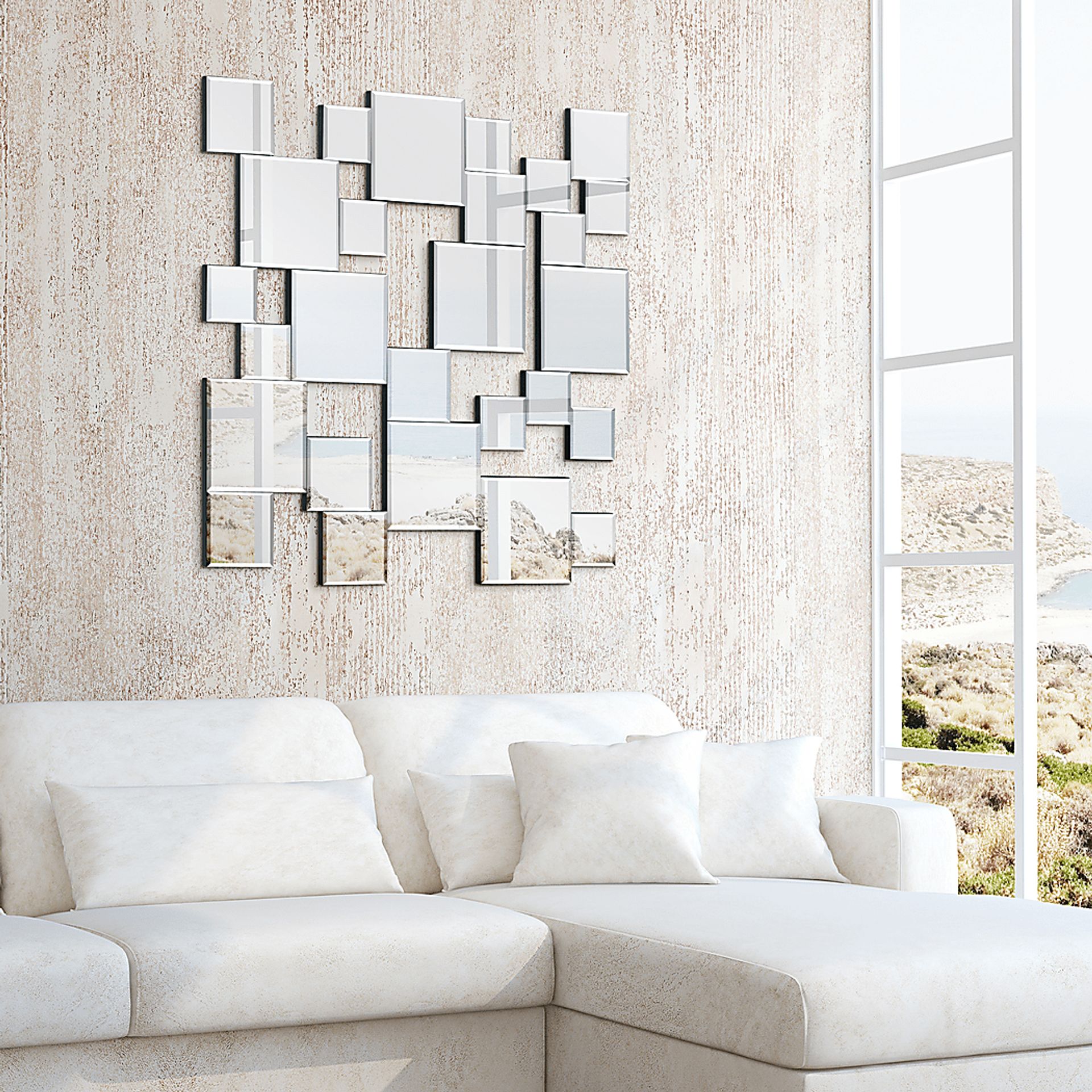Naila Silver Mirror - Image 6