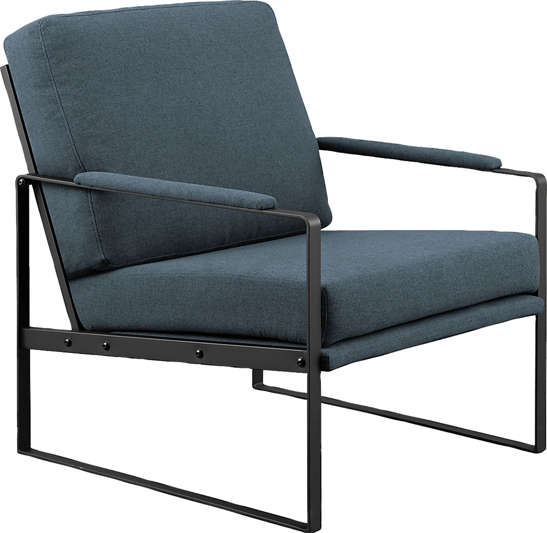 Nairen Blue Accent Chair - Image 1