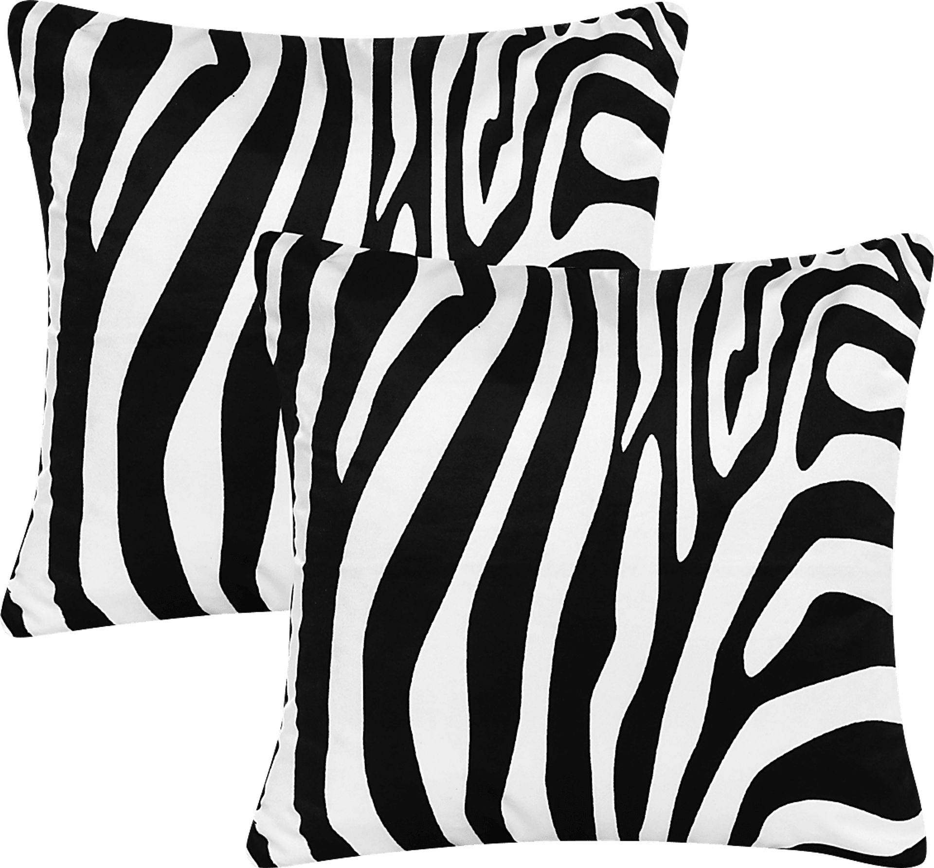 Nairosi Black/White Pillow, Set of 2 - Image 1