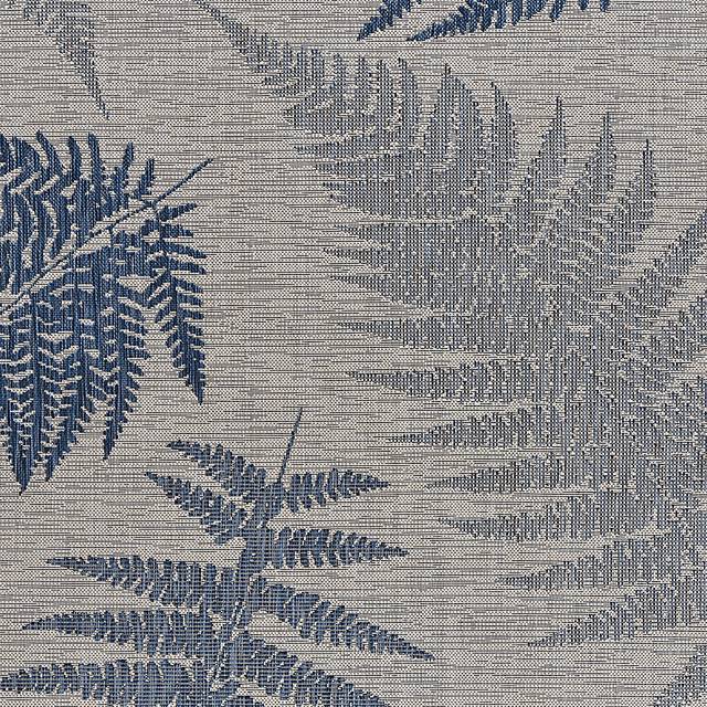 Naiso Blue 5'3 x 7'3 Indoor/Outdoor Rug - Thumbnail - Image 4