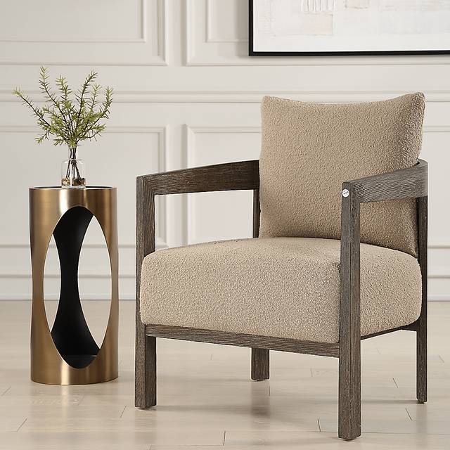 Naizo Brass Accent Table - Thumbnail - Image 2