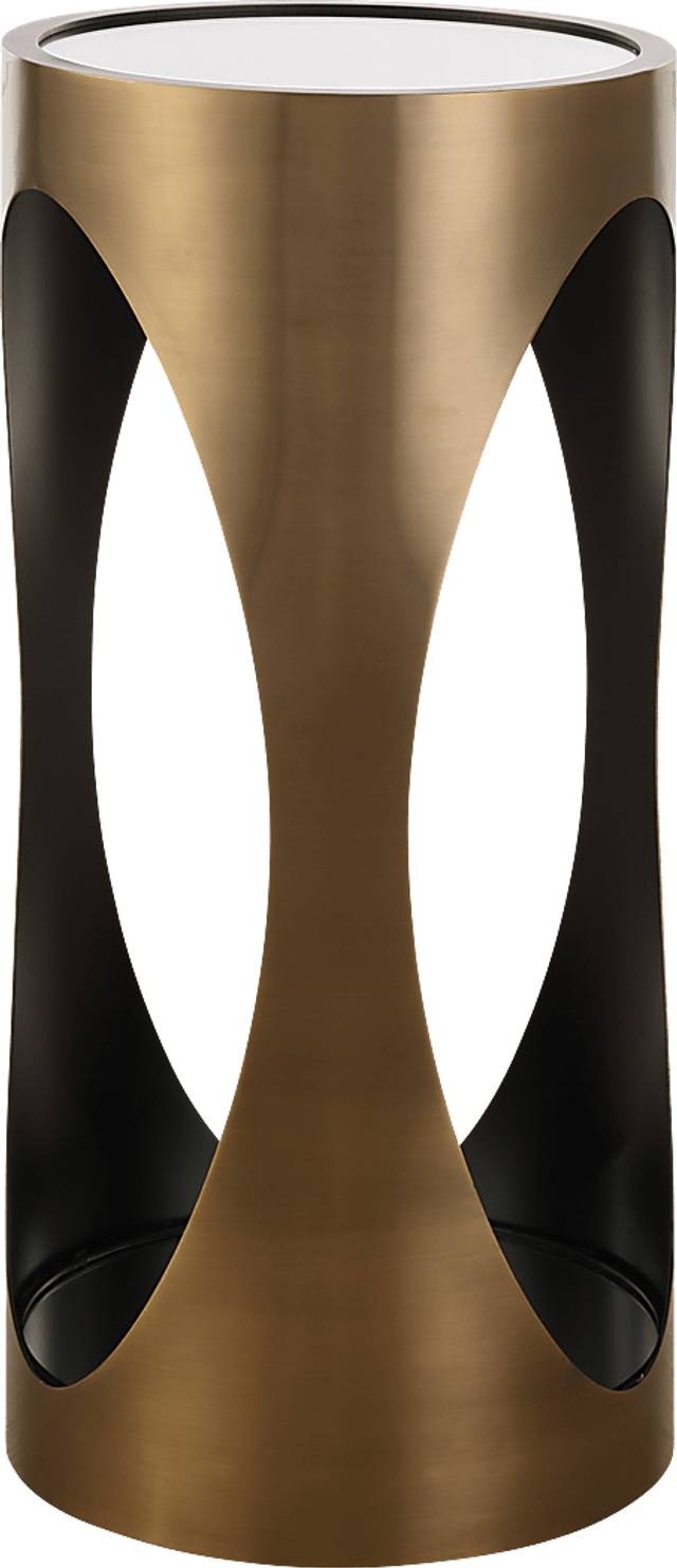 Naizo Brass Accent Table - Thumbnail - Image 3