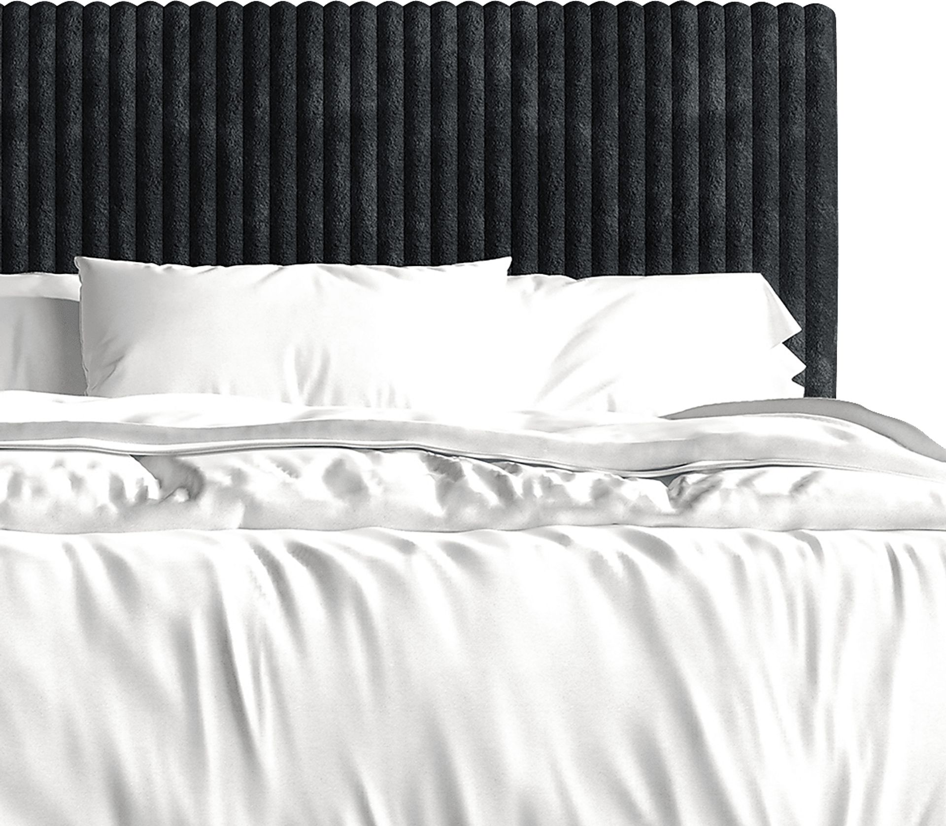 Najah Dark Gray Twin Upholstered Bed - Image 7