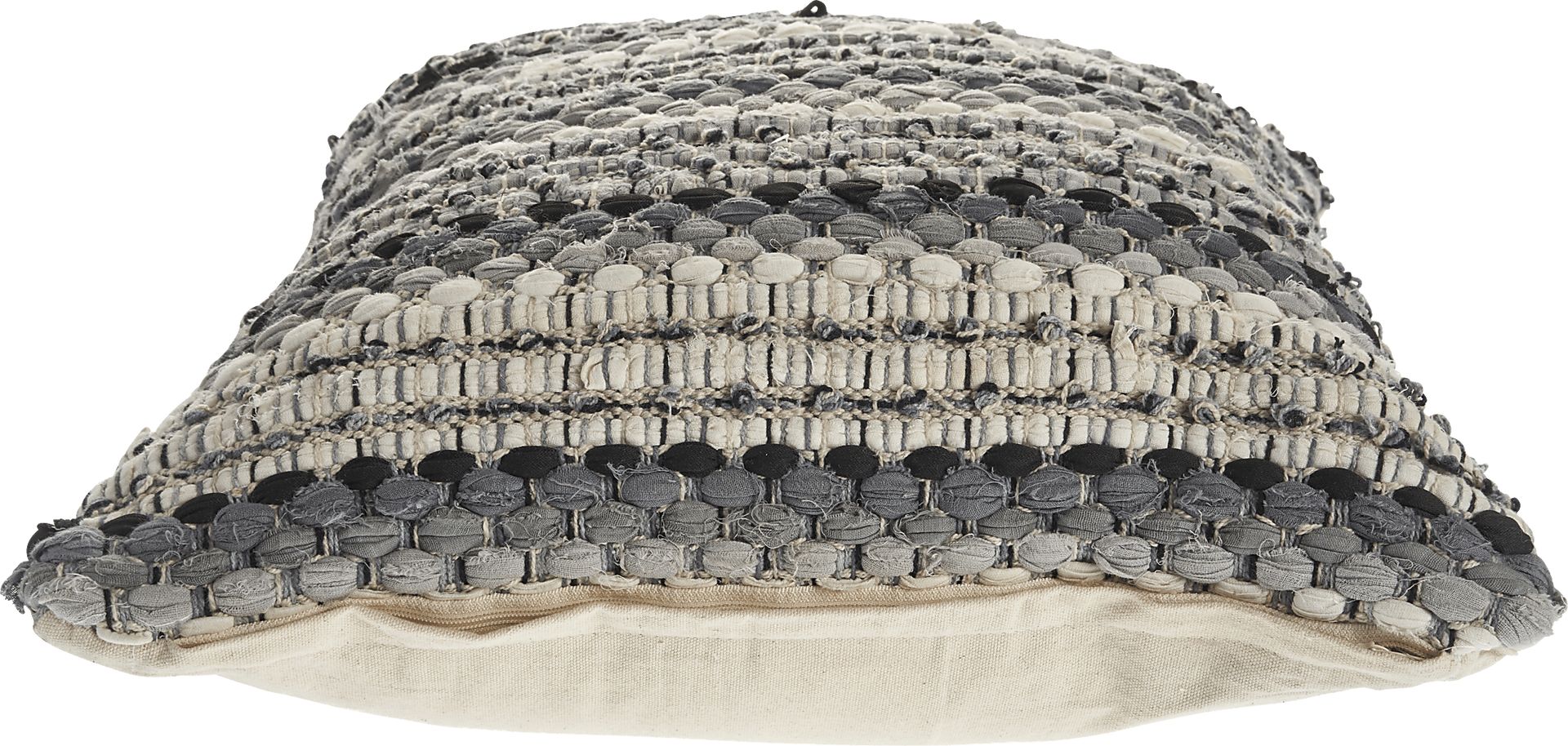 Najeeb Gray Pillow, Set of 2 - Image 2