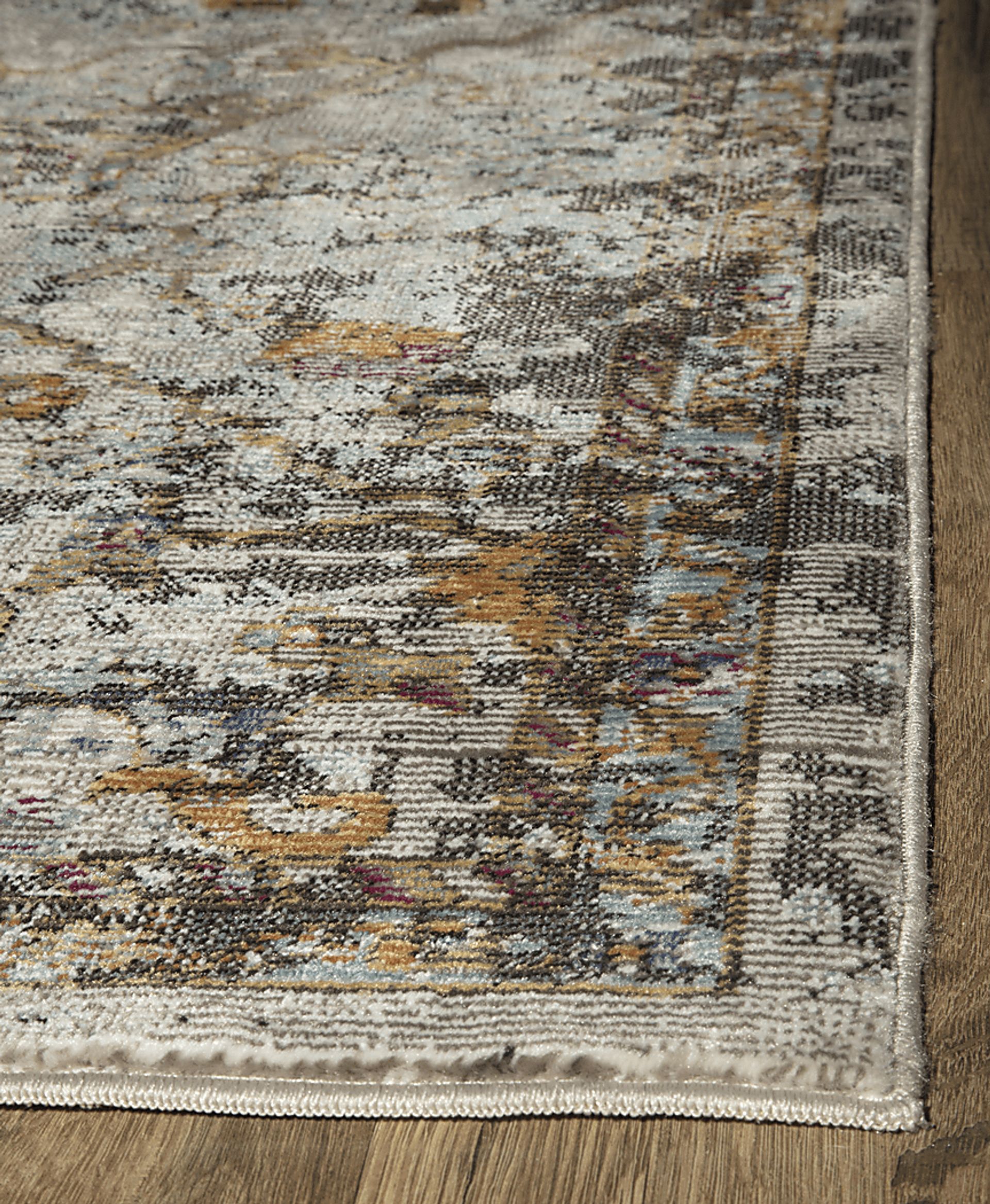 Najid Blue 5' x 7' Rug - Image 2