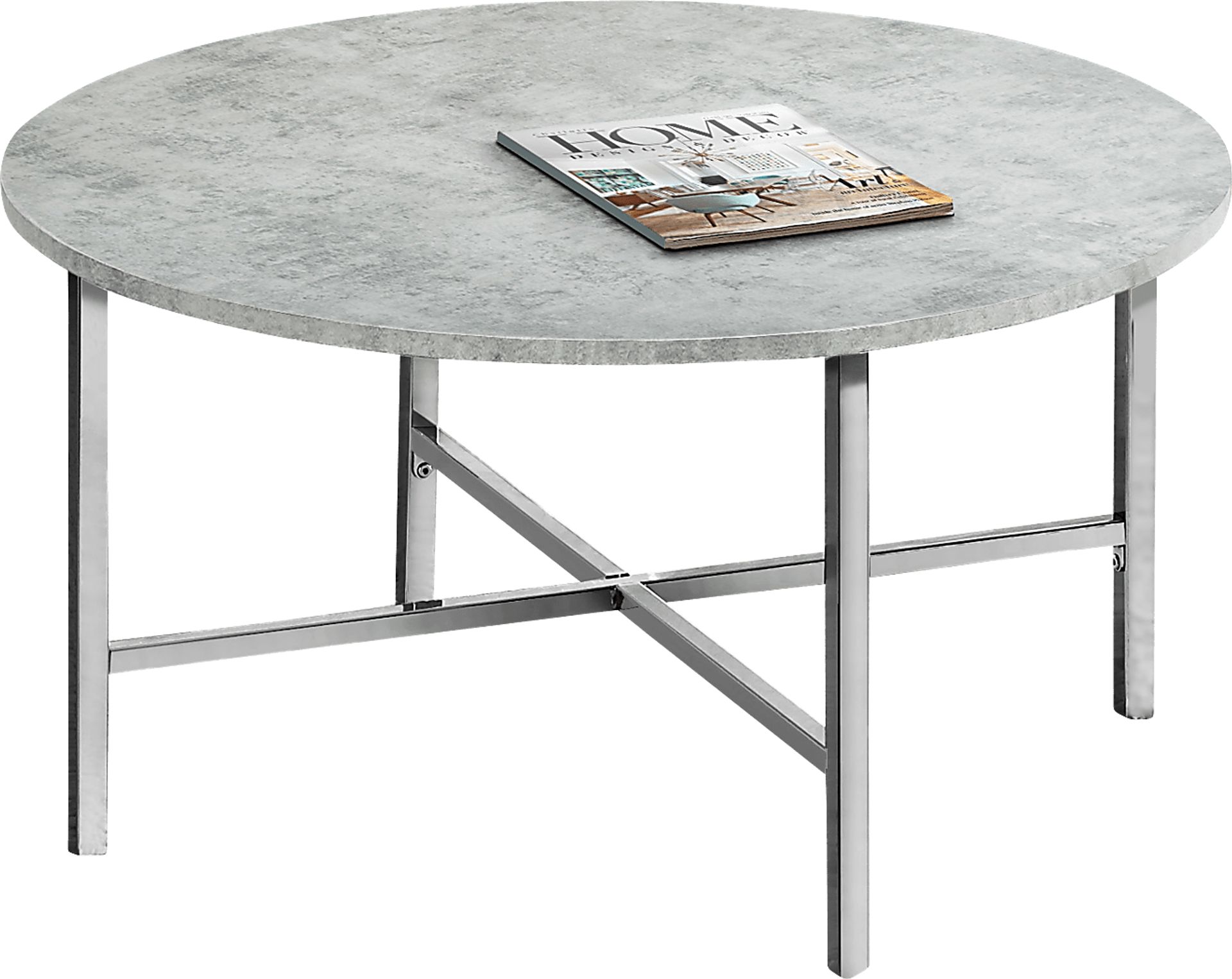 Nakoma Chrome Cocktail Table, Set of 3 - Image 2
