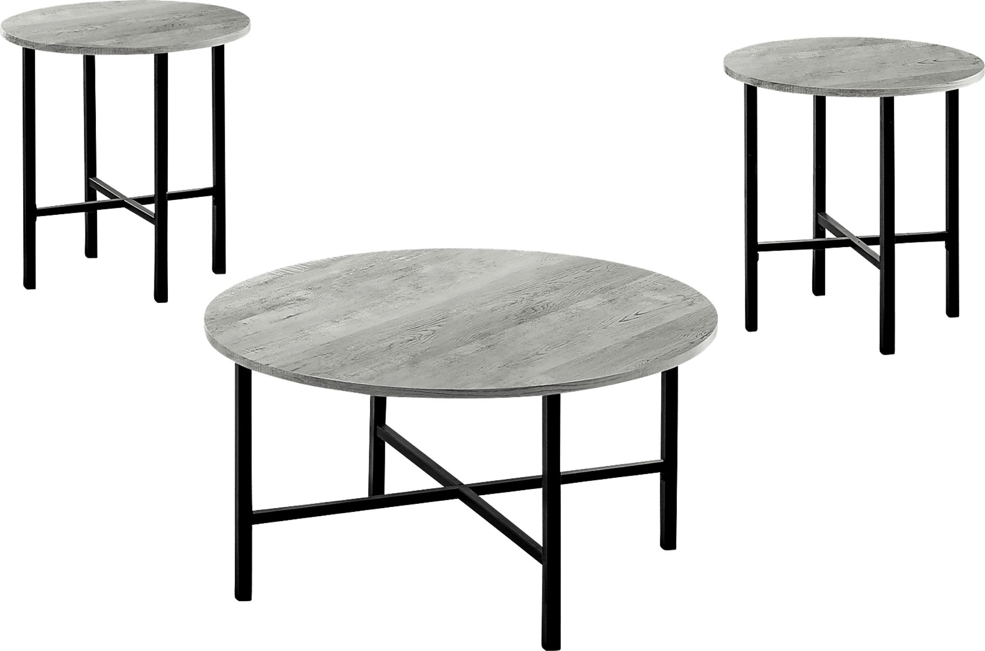 Nakoma Gray Cocktail Table, Set of 3 - Image 1