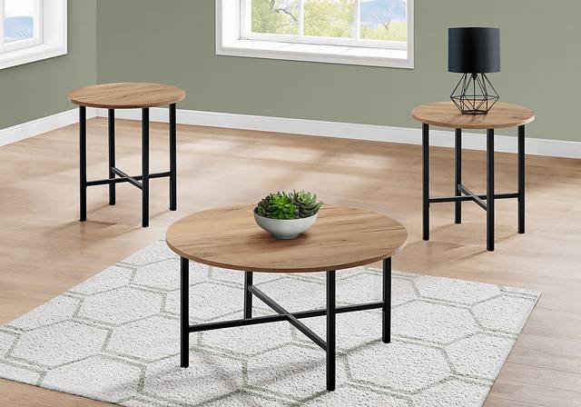 Nakoma Tan Cocktail Table, Set of 3 - Thumbnail - Image 3