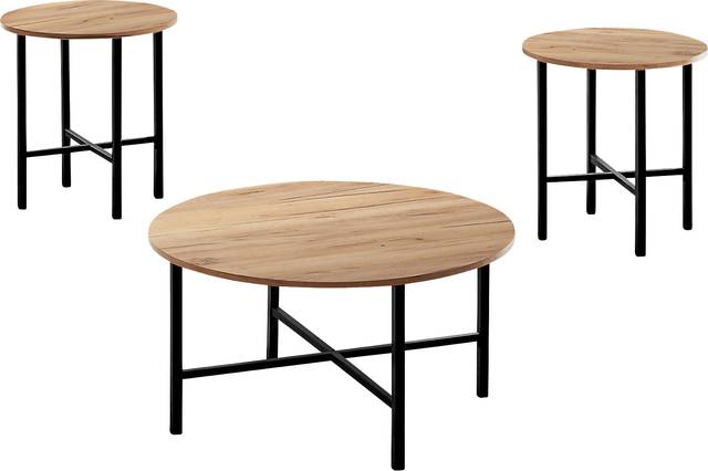 Nakoma Tan Cocktail Table, Set of 3 - Thumbnail - Image 1