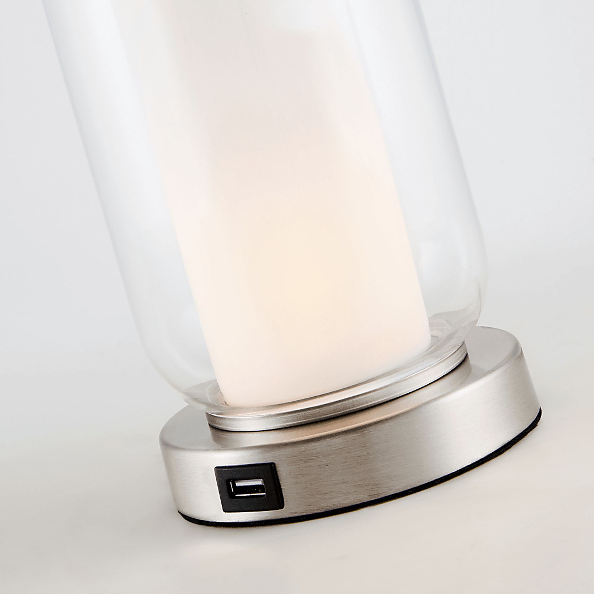 Nakora View Nickel Lamp Set of 2 - Image 3