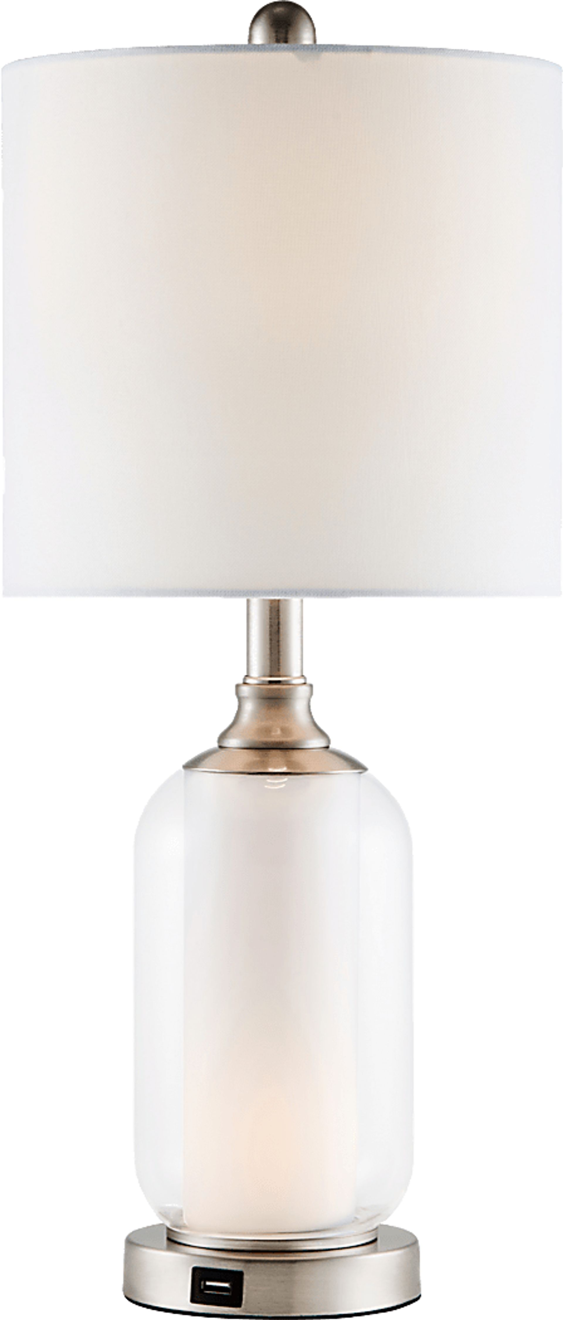 Nakora View Nickel Lamp Set of 2 - Image 4