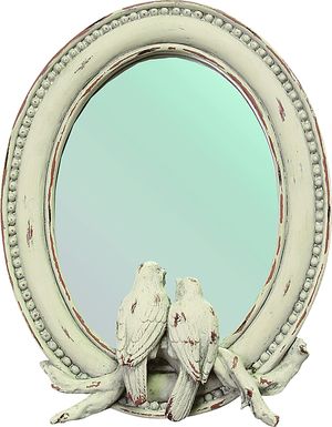 Nalanie Ivory Mirror
