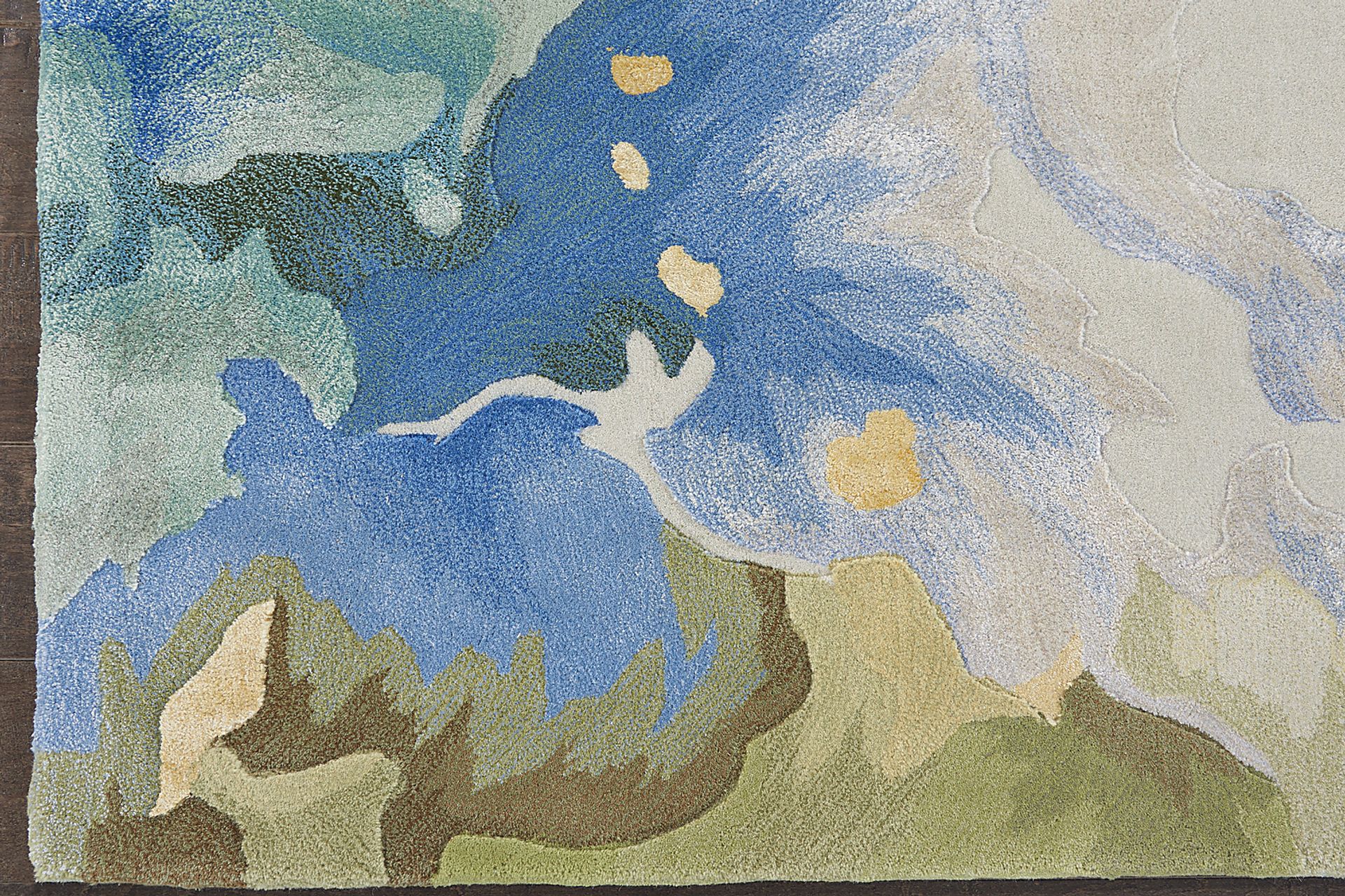 Nalina Blue 9'9 x 13'9 Rug - Image 3