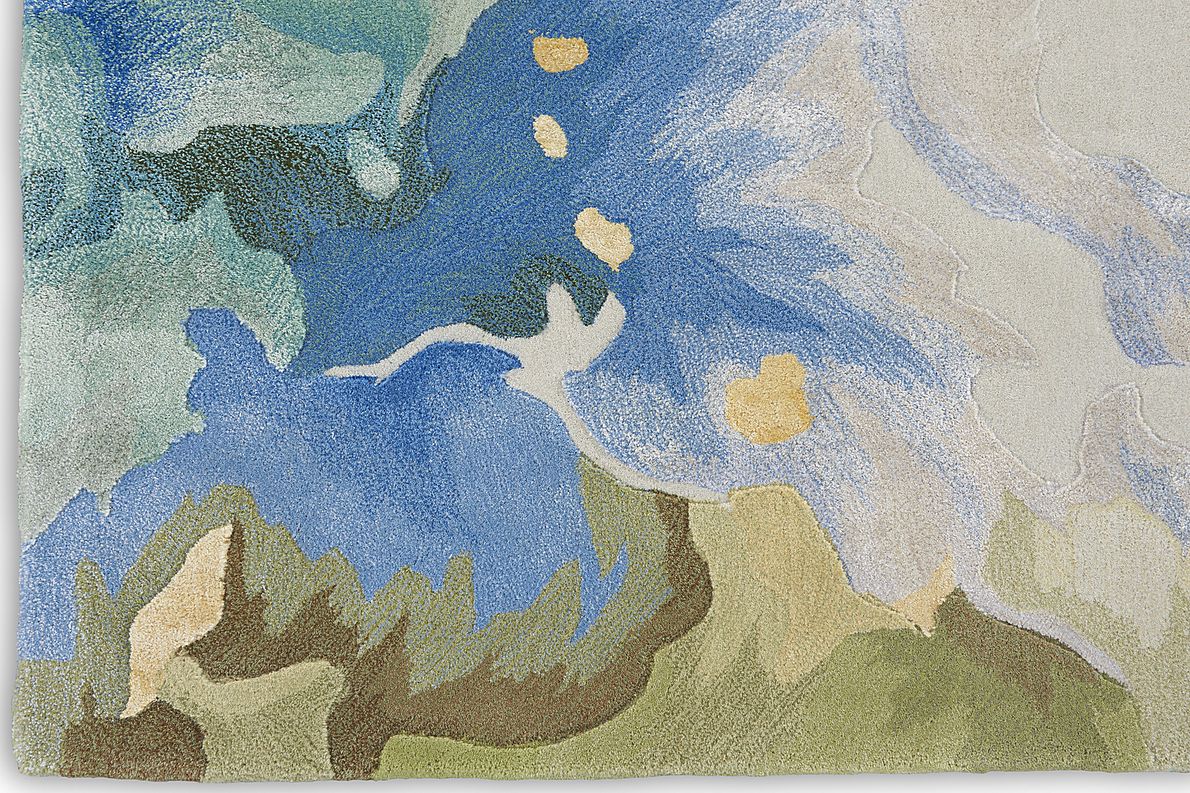 Nalina Seafoam 5'6 x 7'5 Rug