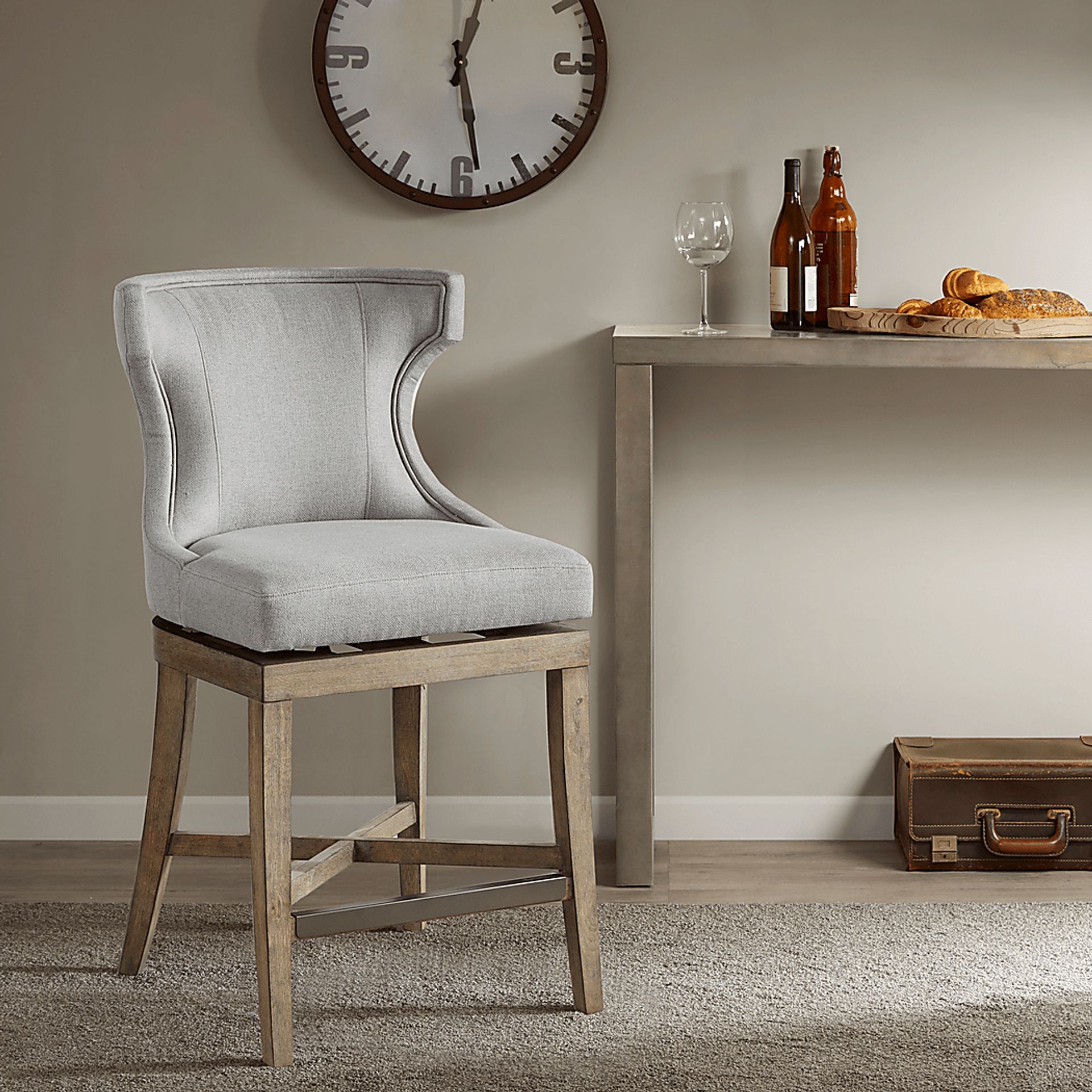 Nallie Gray Counter Height Stool - Image 7