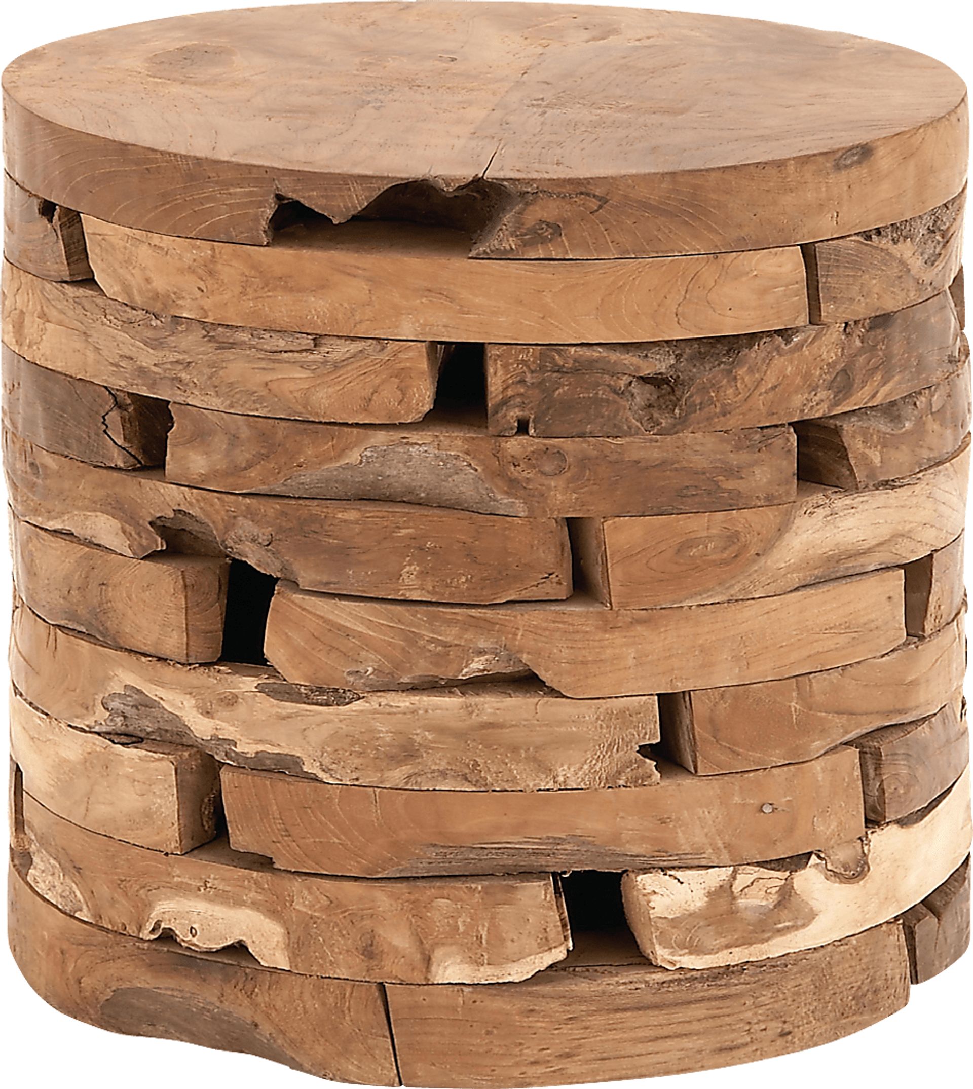 Nalsan Light Brown Accent Table - Image 1